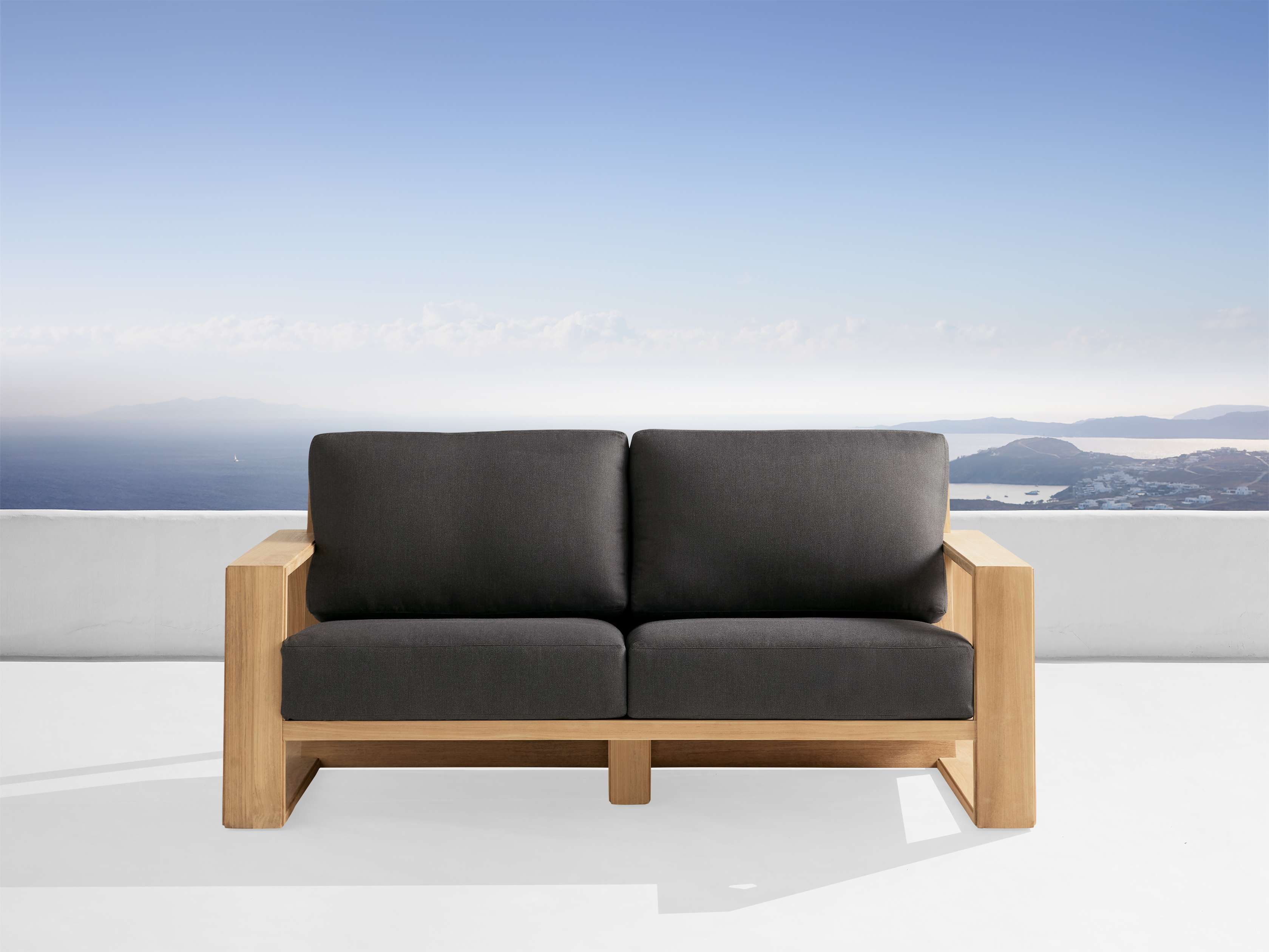 Canyon Outdoor Teak Sofa