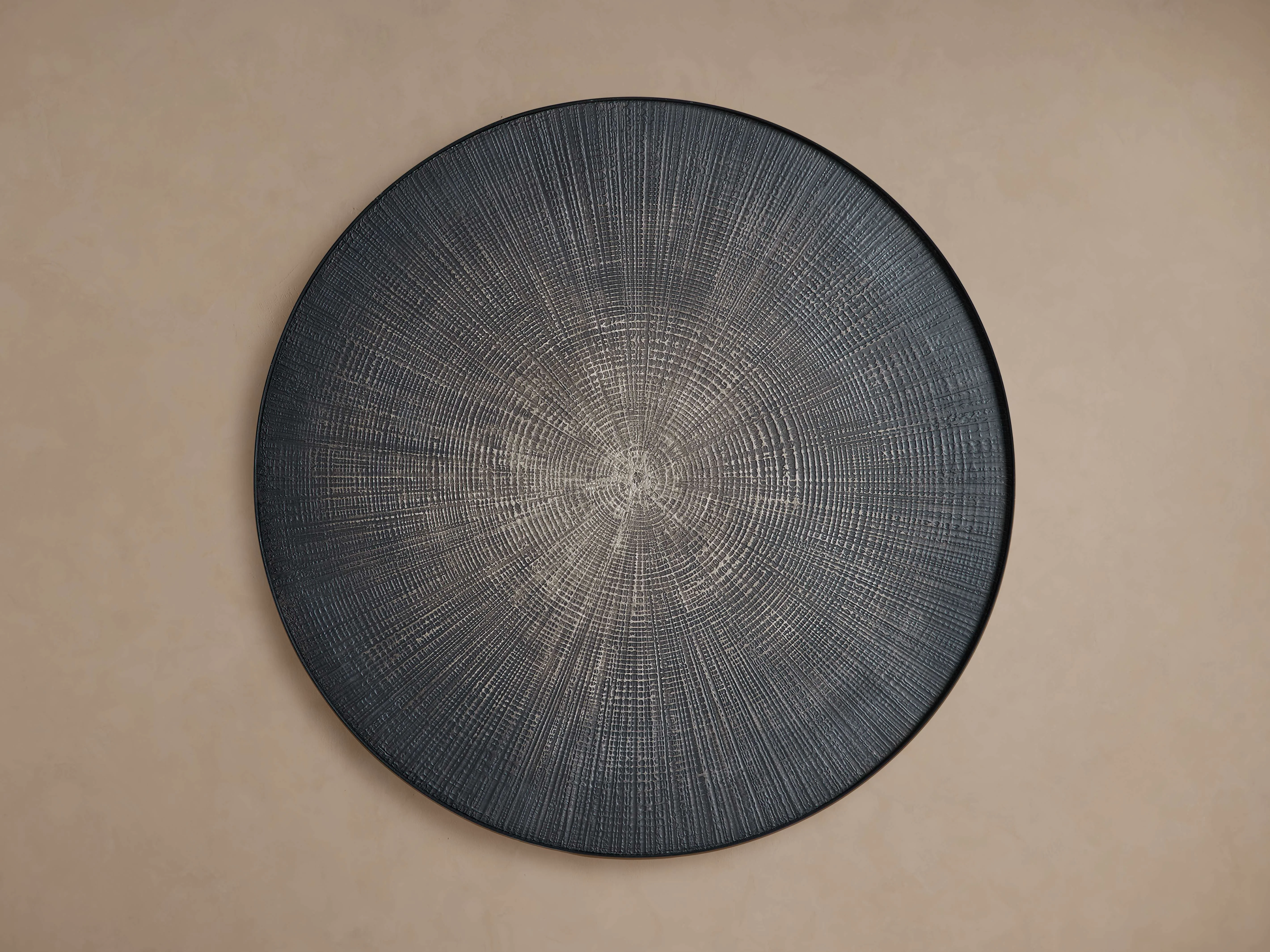 Charcoal Radial Panel