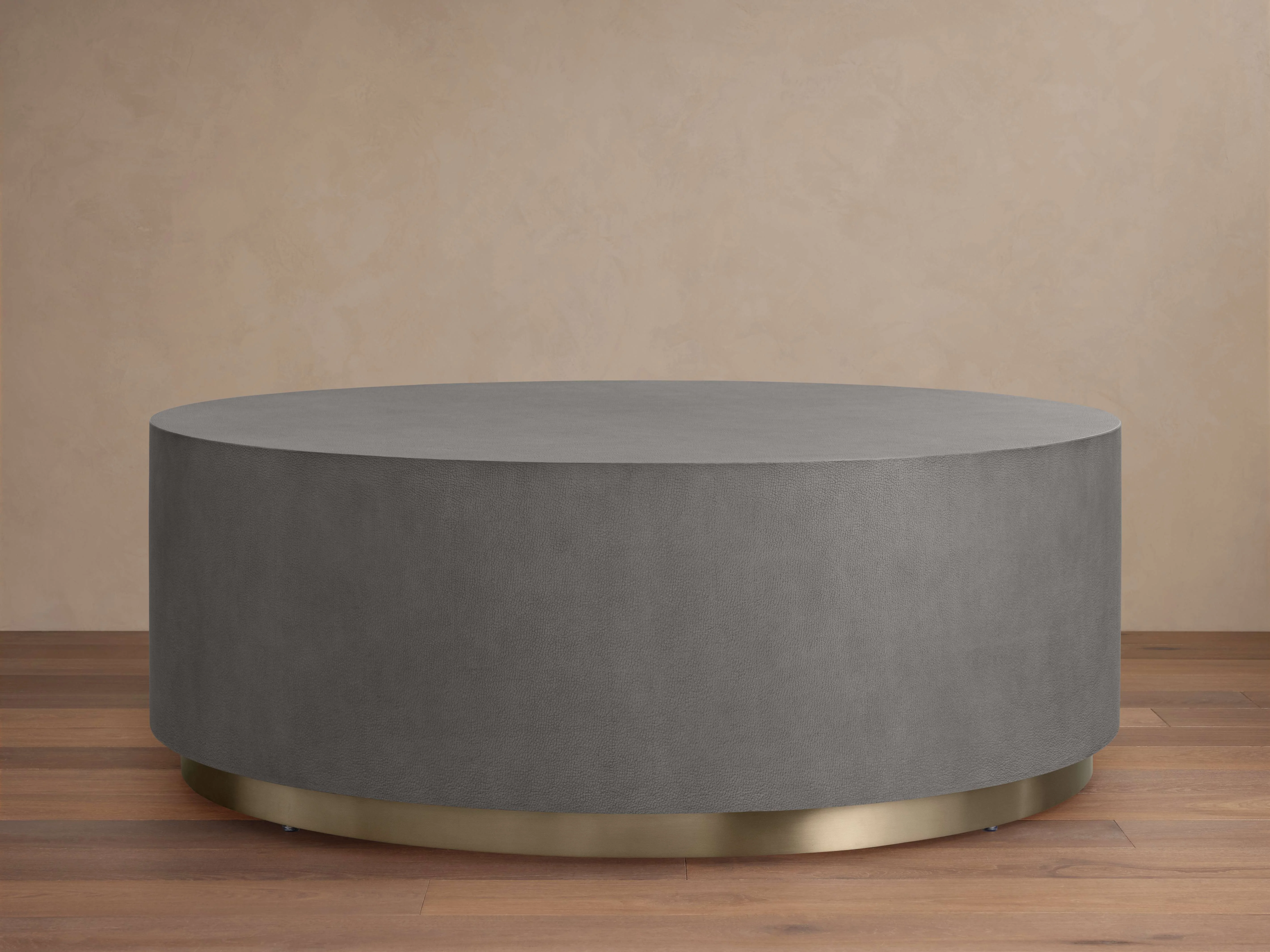 Malone Round Plinth Coffee Table