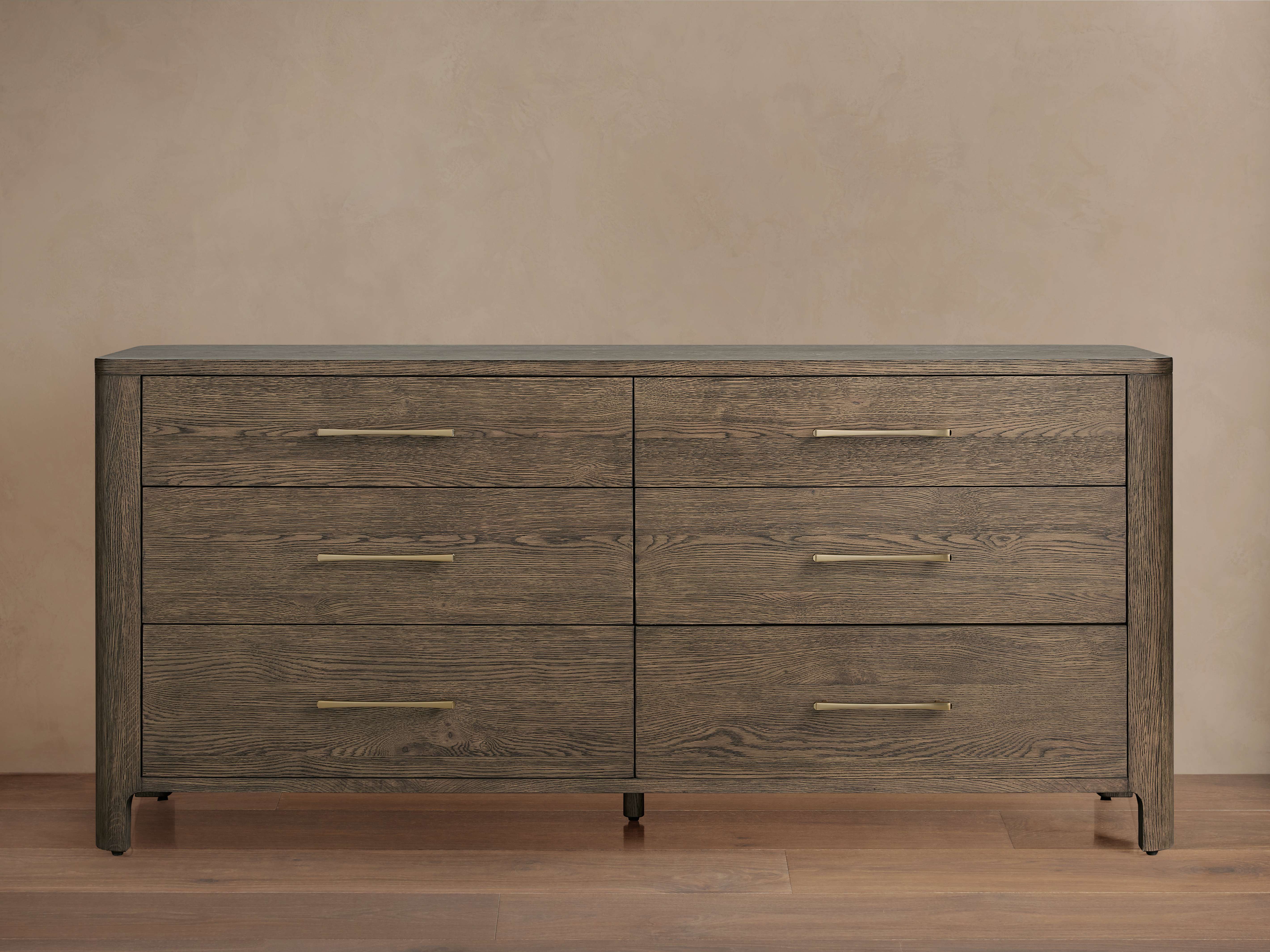 Calista Six-Drawer Dresser