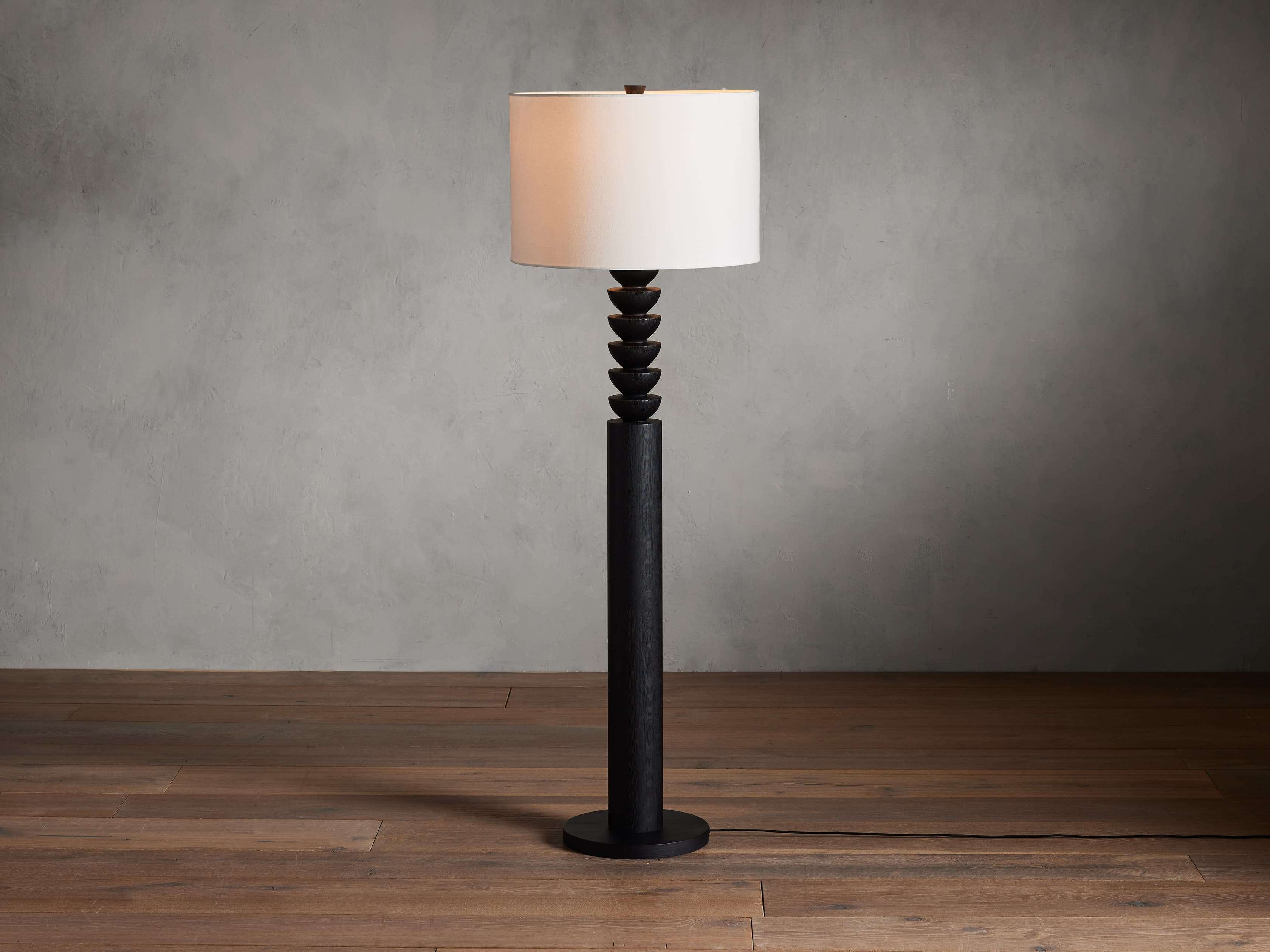 Lathe Floor Lamp