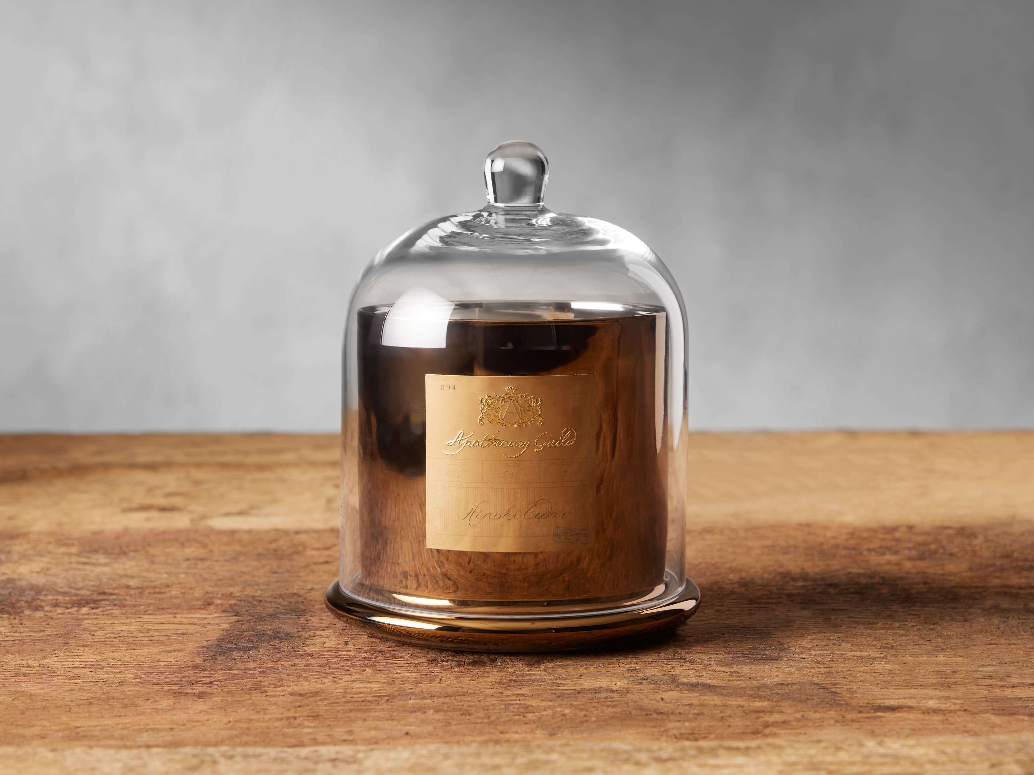 Hinoki Cedar Dome Jar Candle