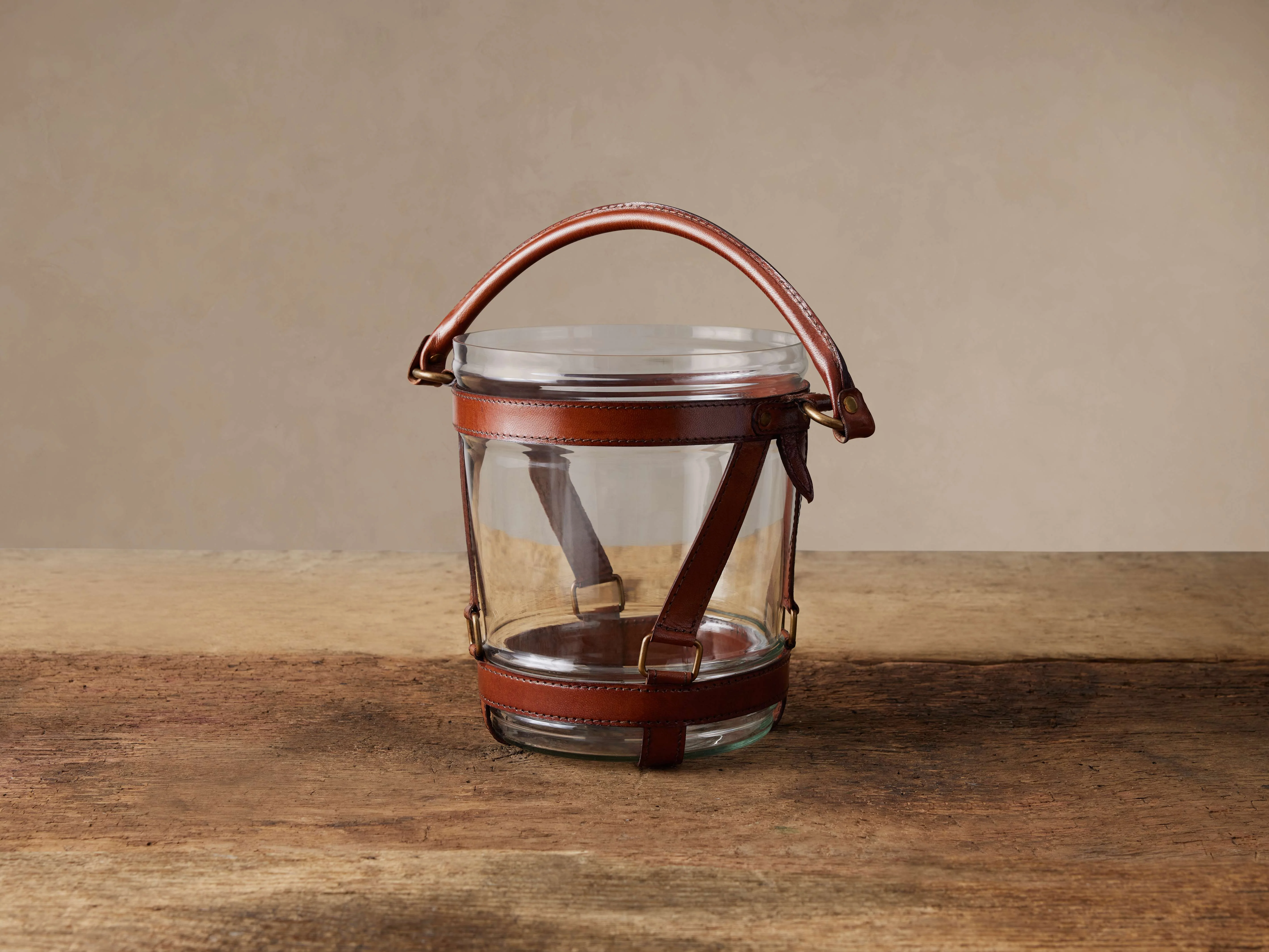 Andres Glass Ice Bucket