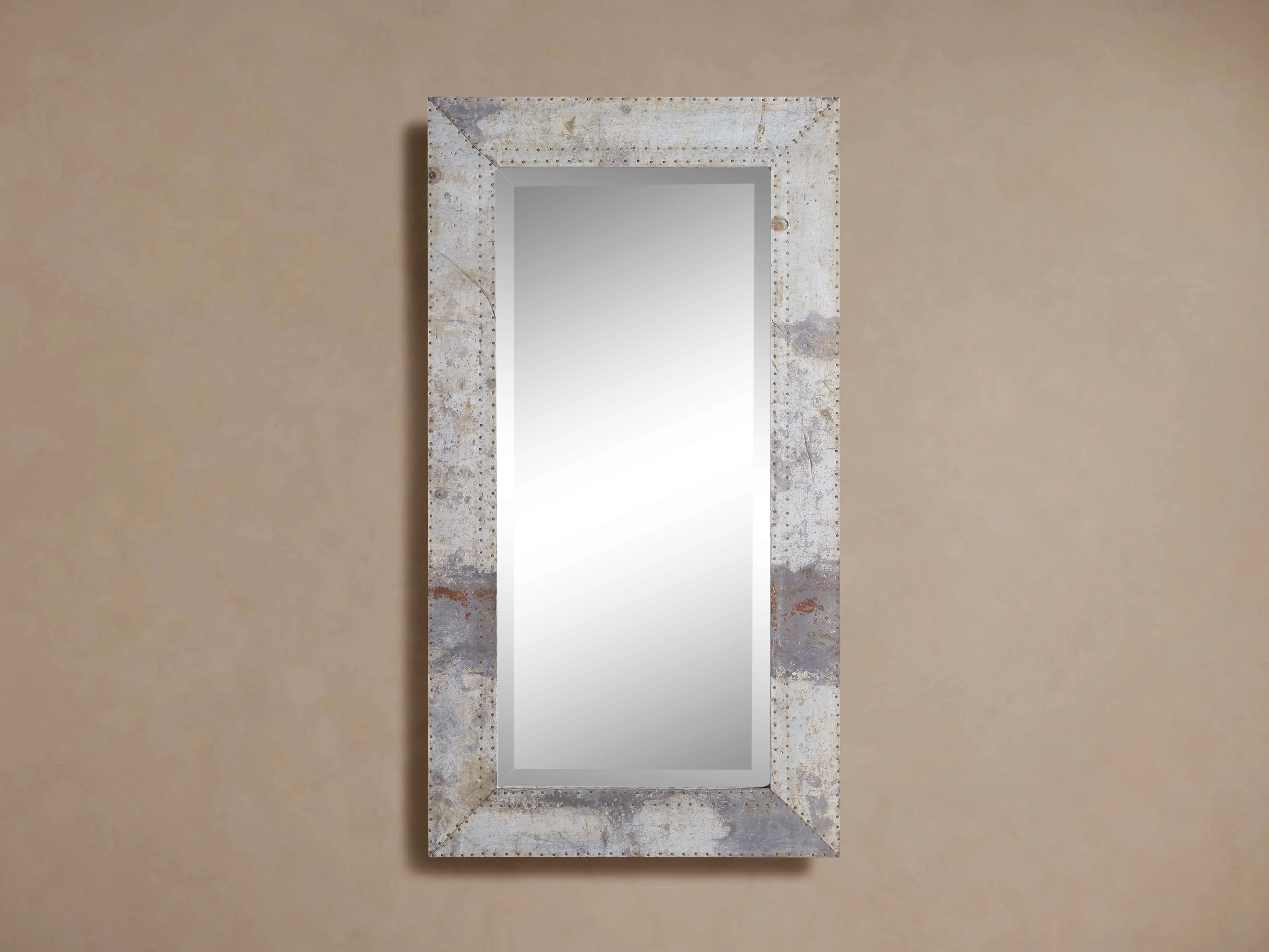 Caspian Wall Mirror in Iron