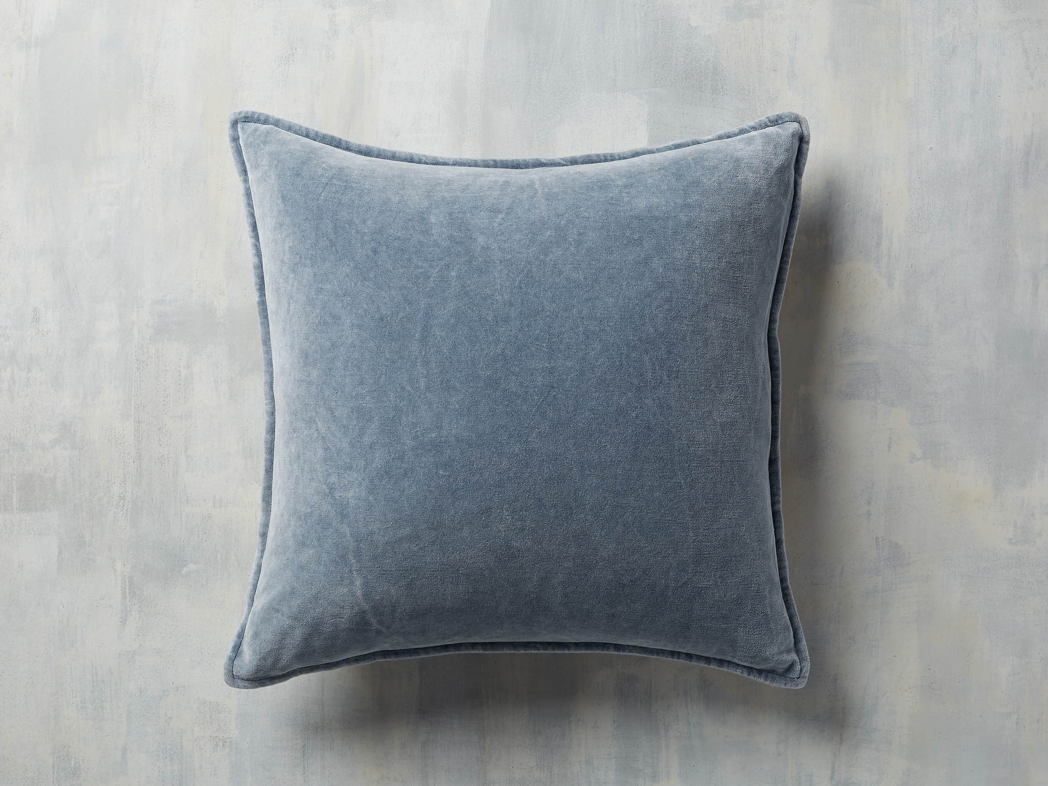Stone Washed Velvet Pillow
