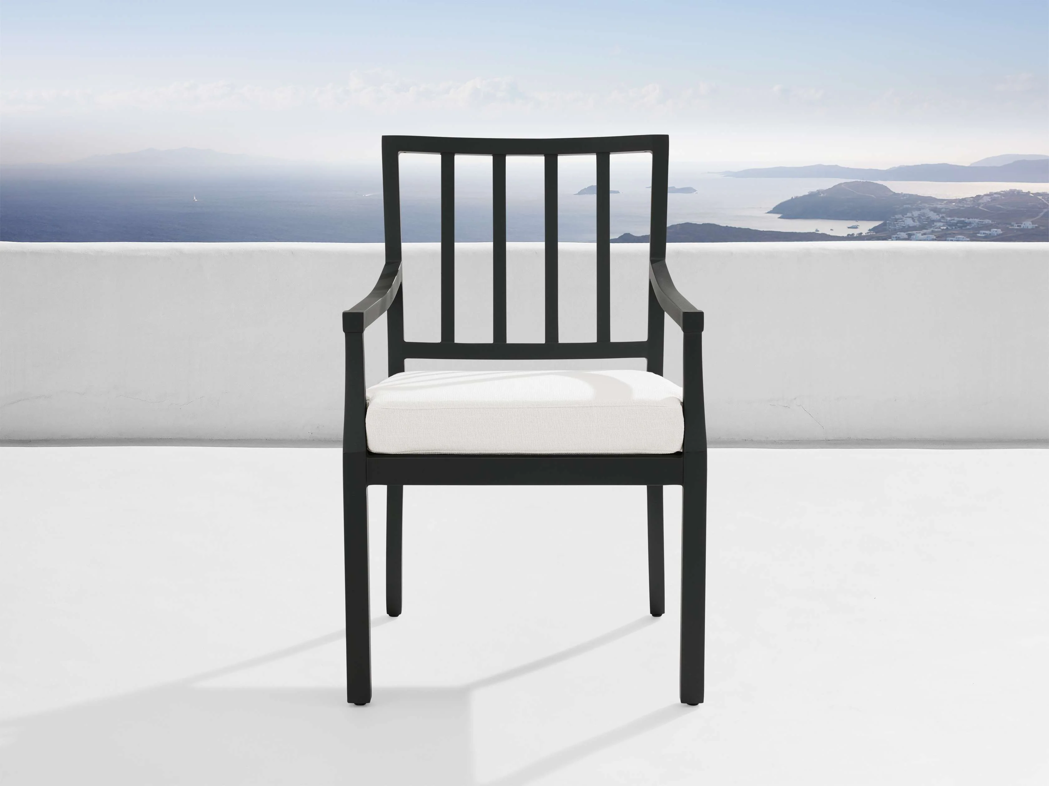 Montego Outdoor Aluminum Dining Arm Chair
