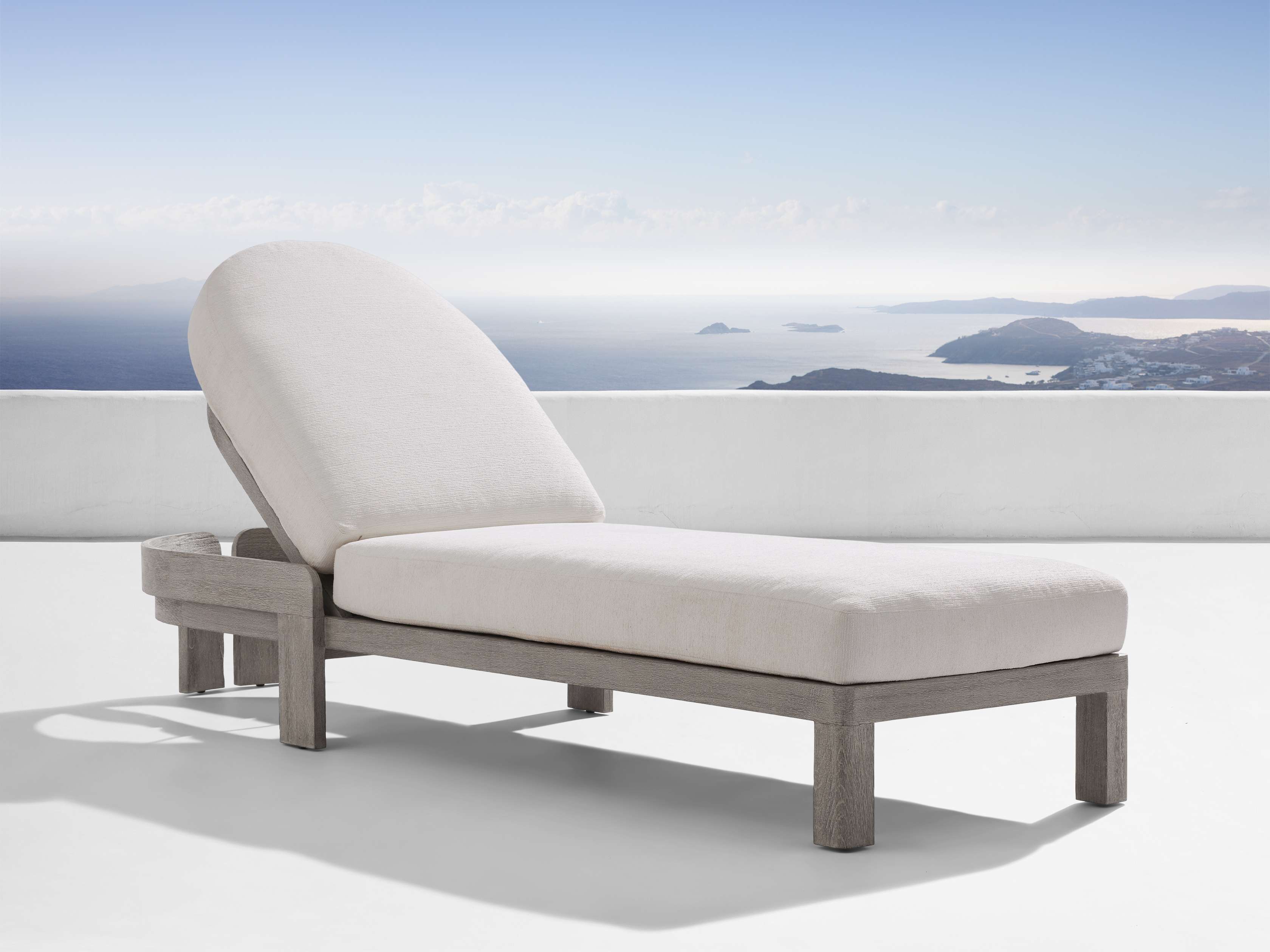 Milos Outdoor Chaise