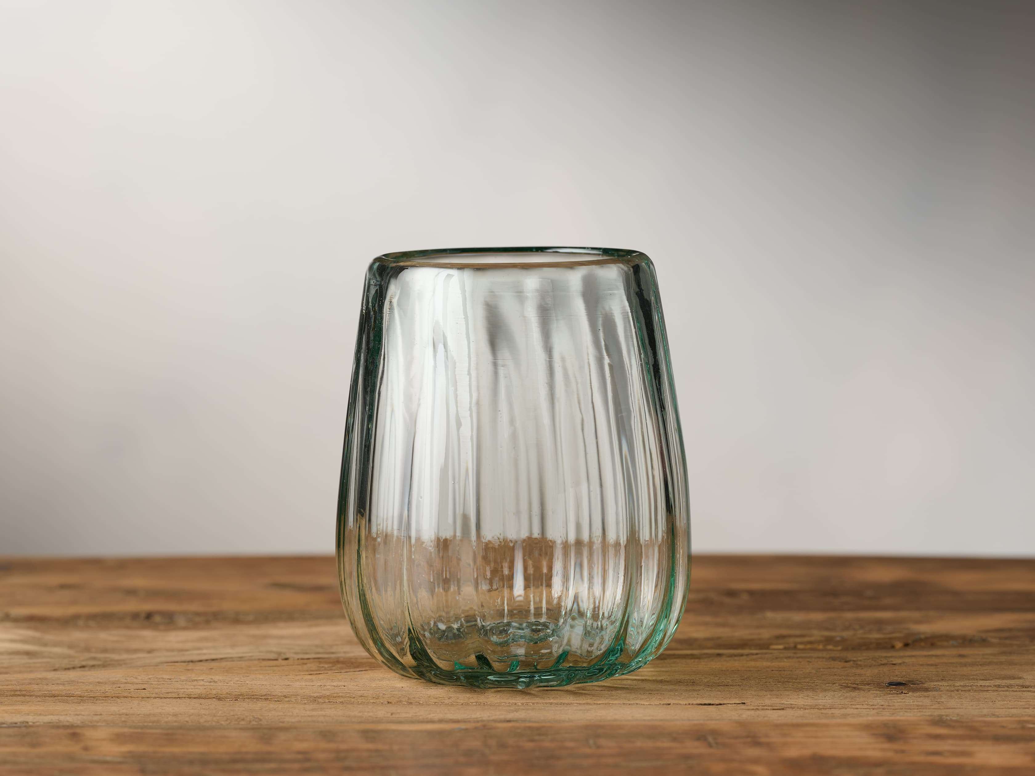 Seema Clear Double Old-Fashioned Glasses (Set of 4)