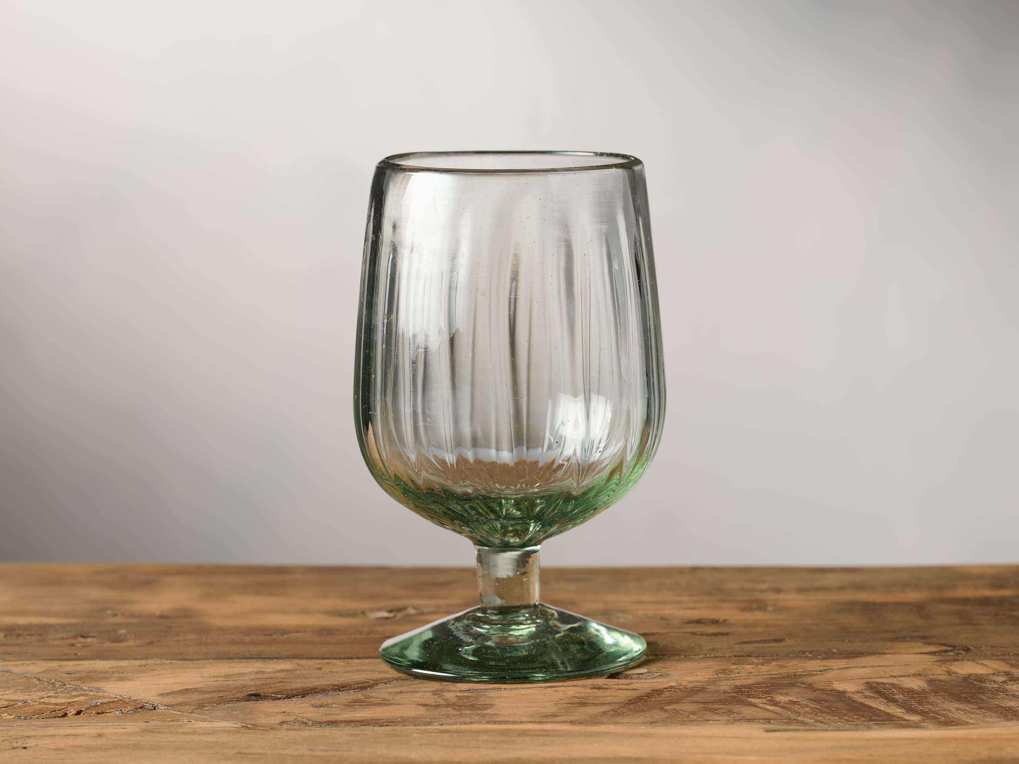 Seema Clear Goblet Glasses (Set of 4)