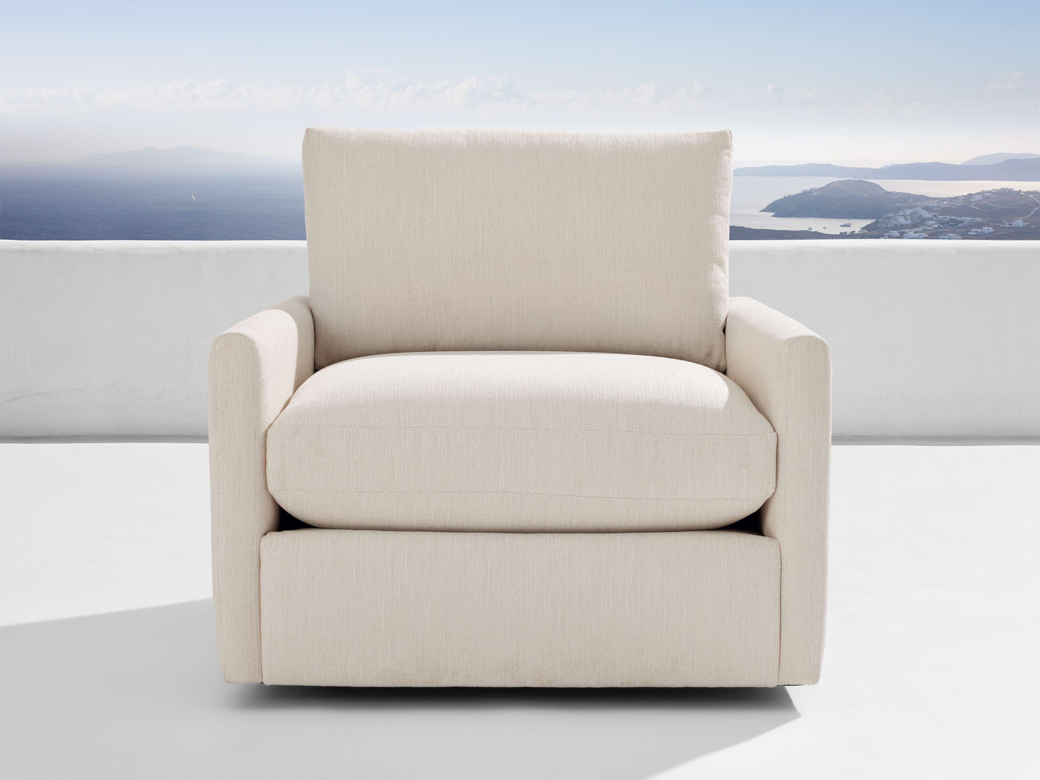 Kipton Outdoor Swivel Chair