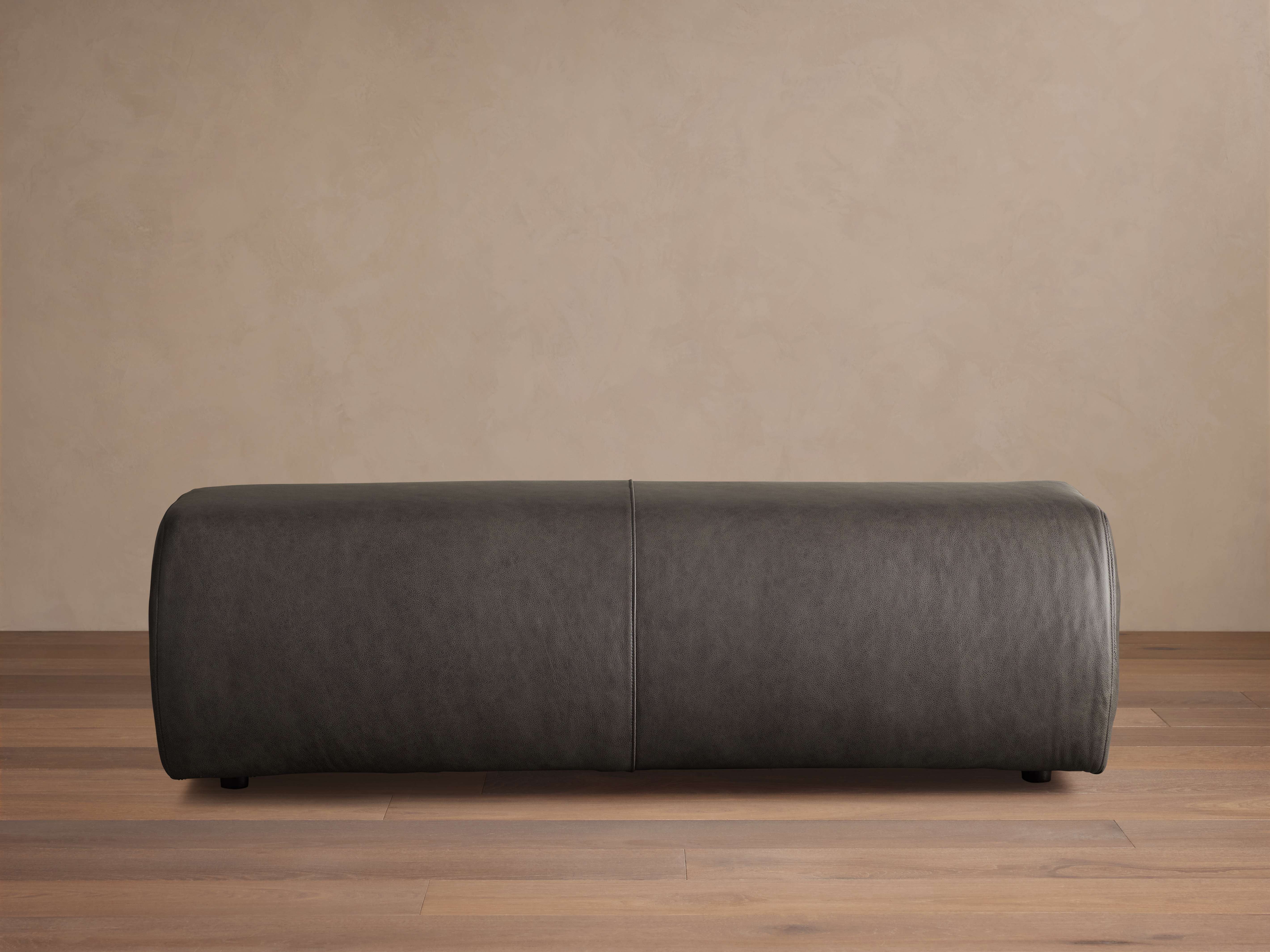 Fresno Leather Bench