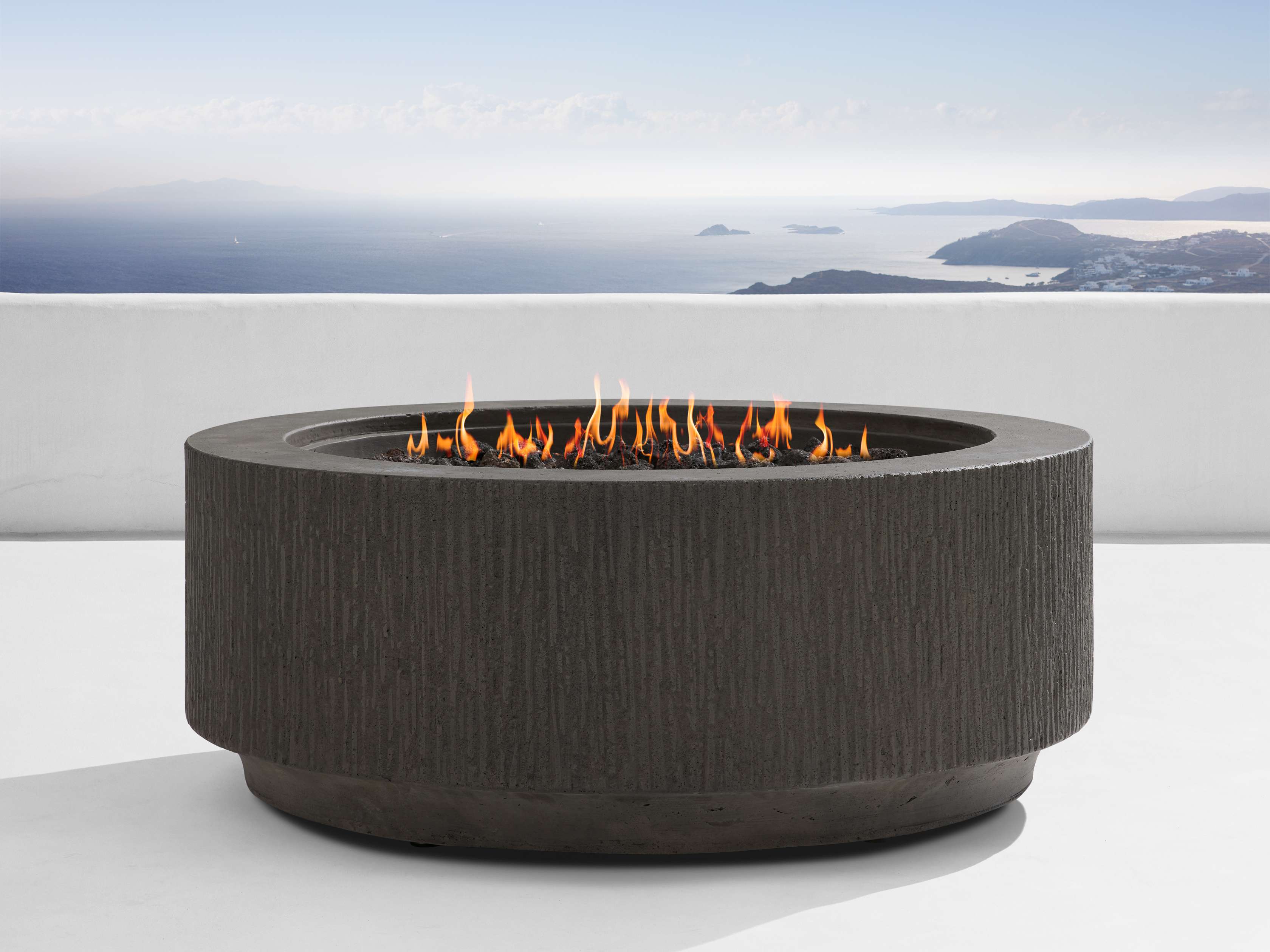 Wilmar Round Propane Fire Pit