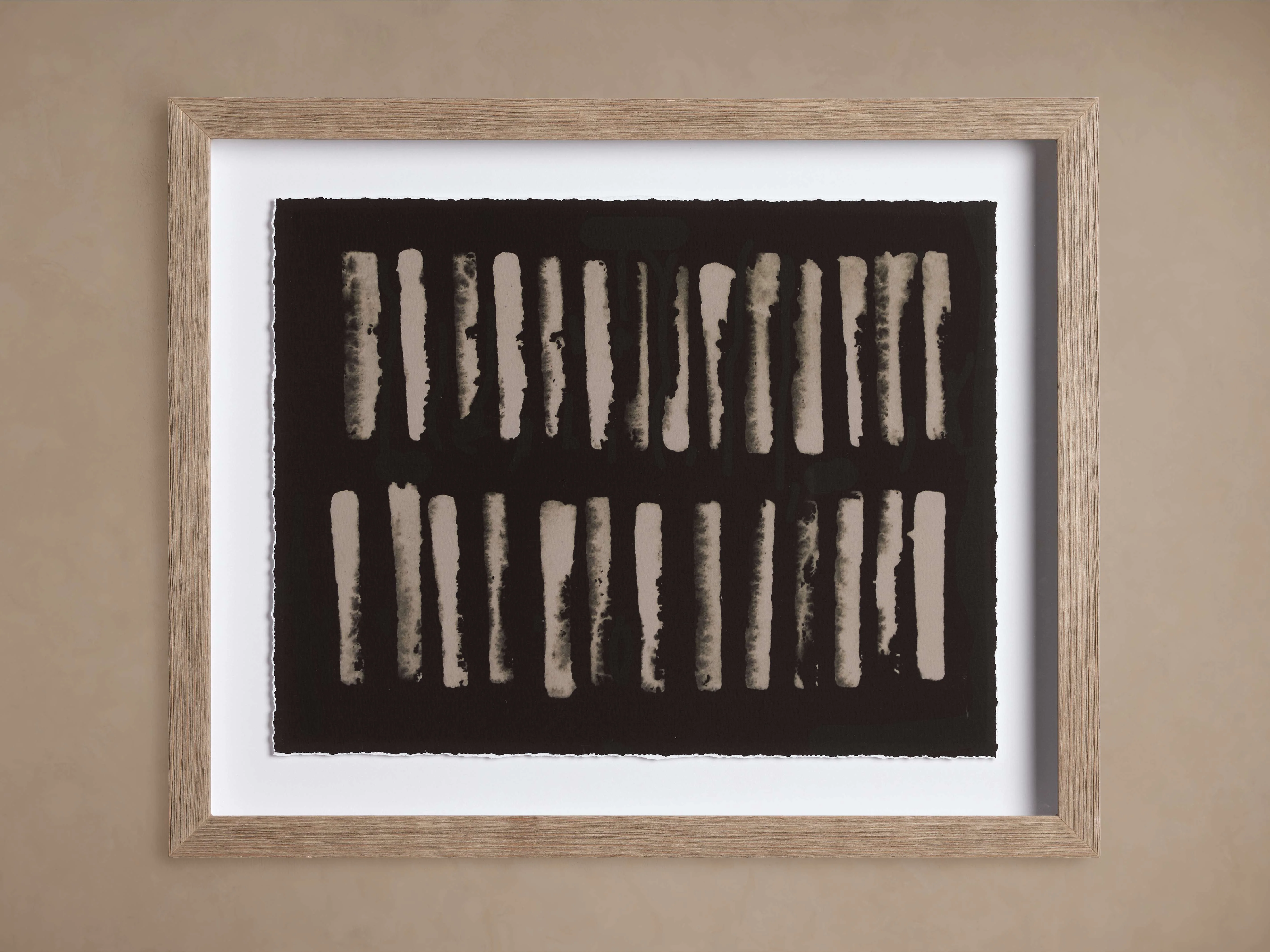 Ashen I Framed Print