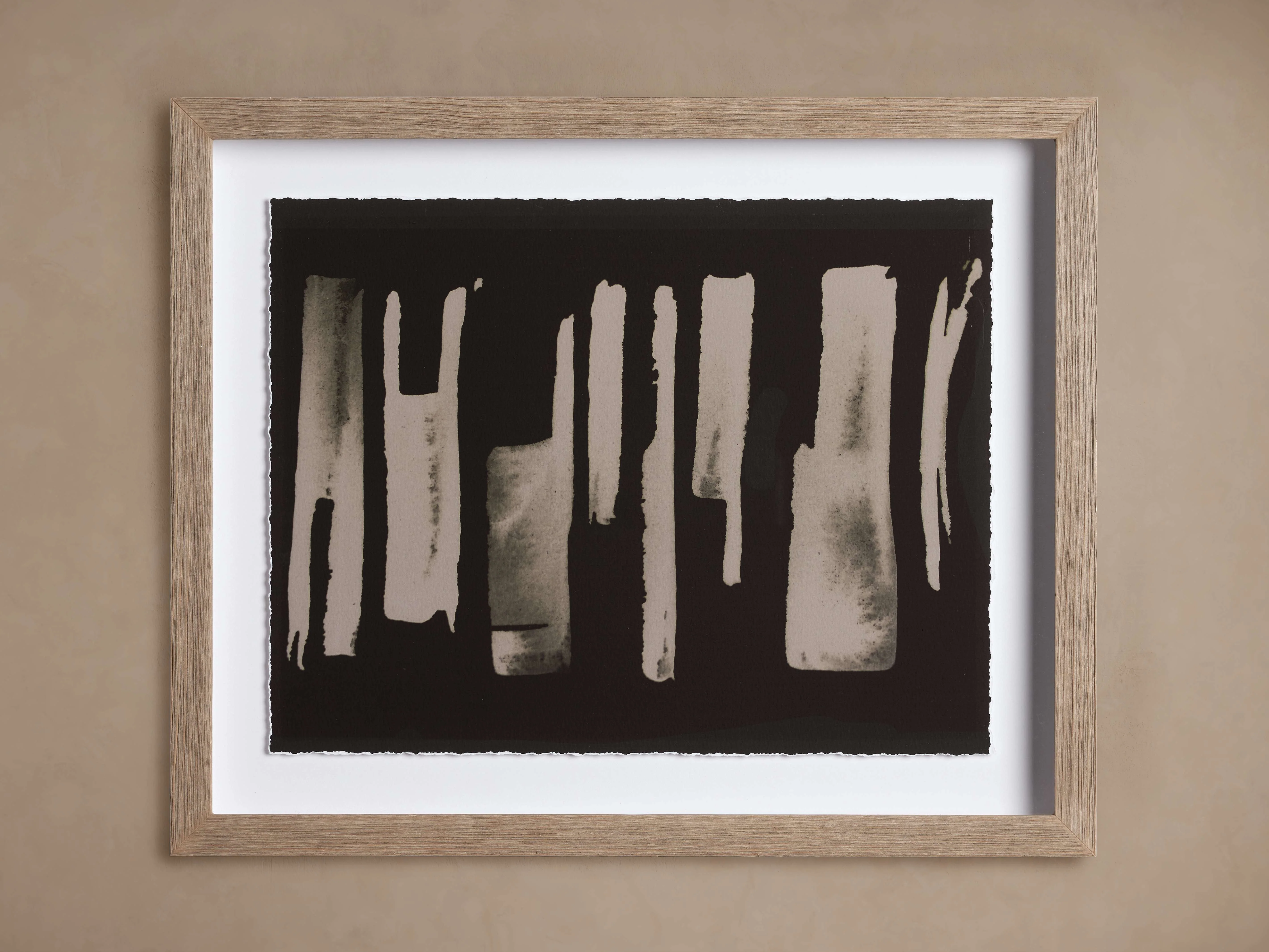 Ashen III Framed Print