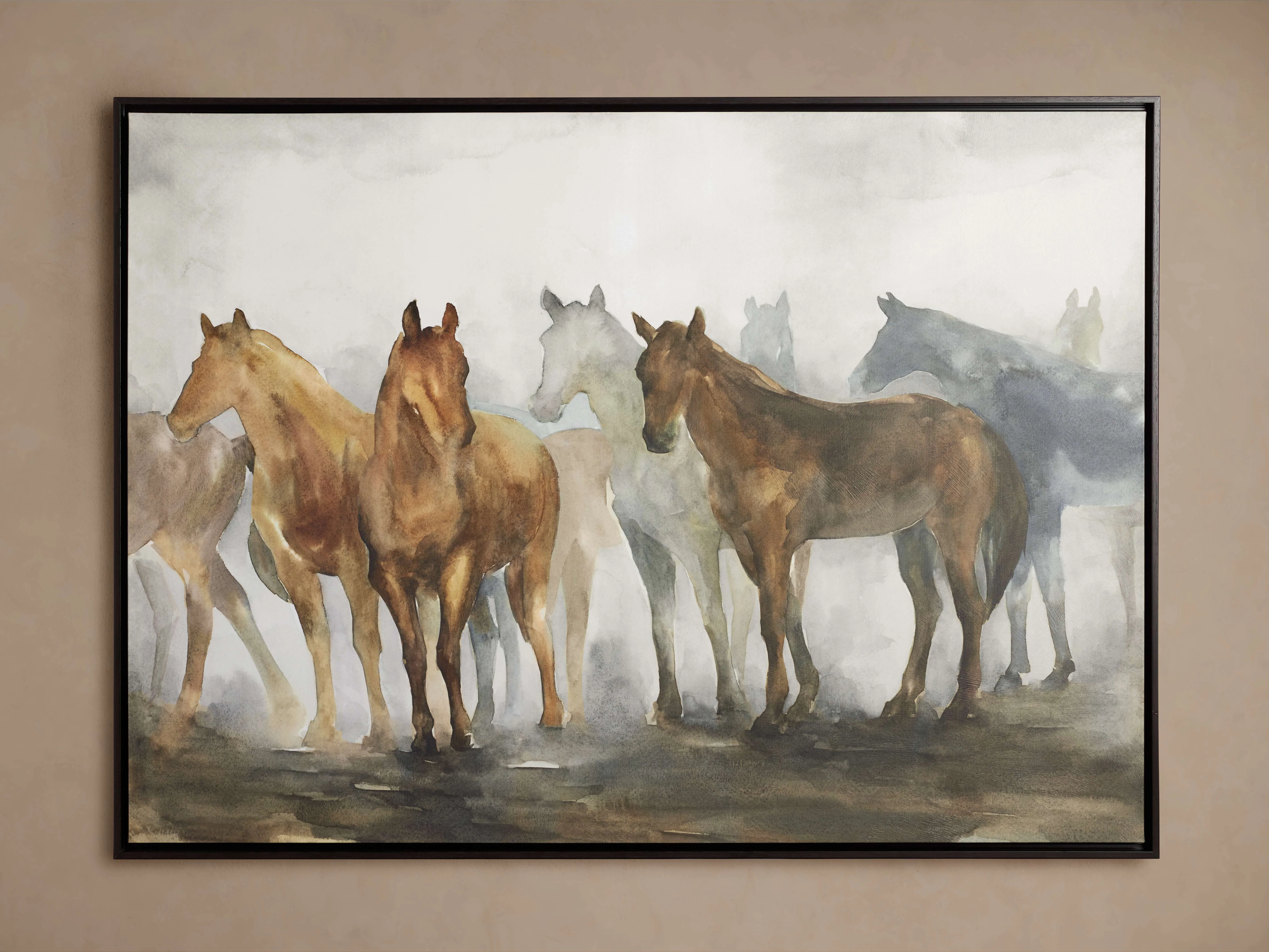 Wild Horses Framed Print