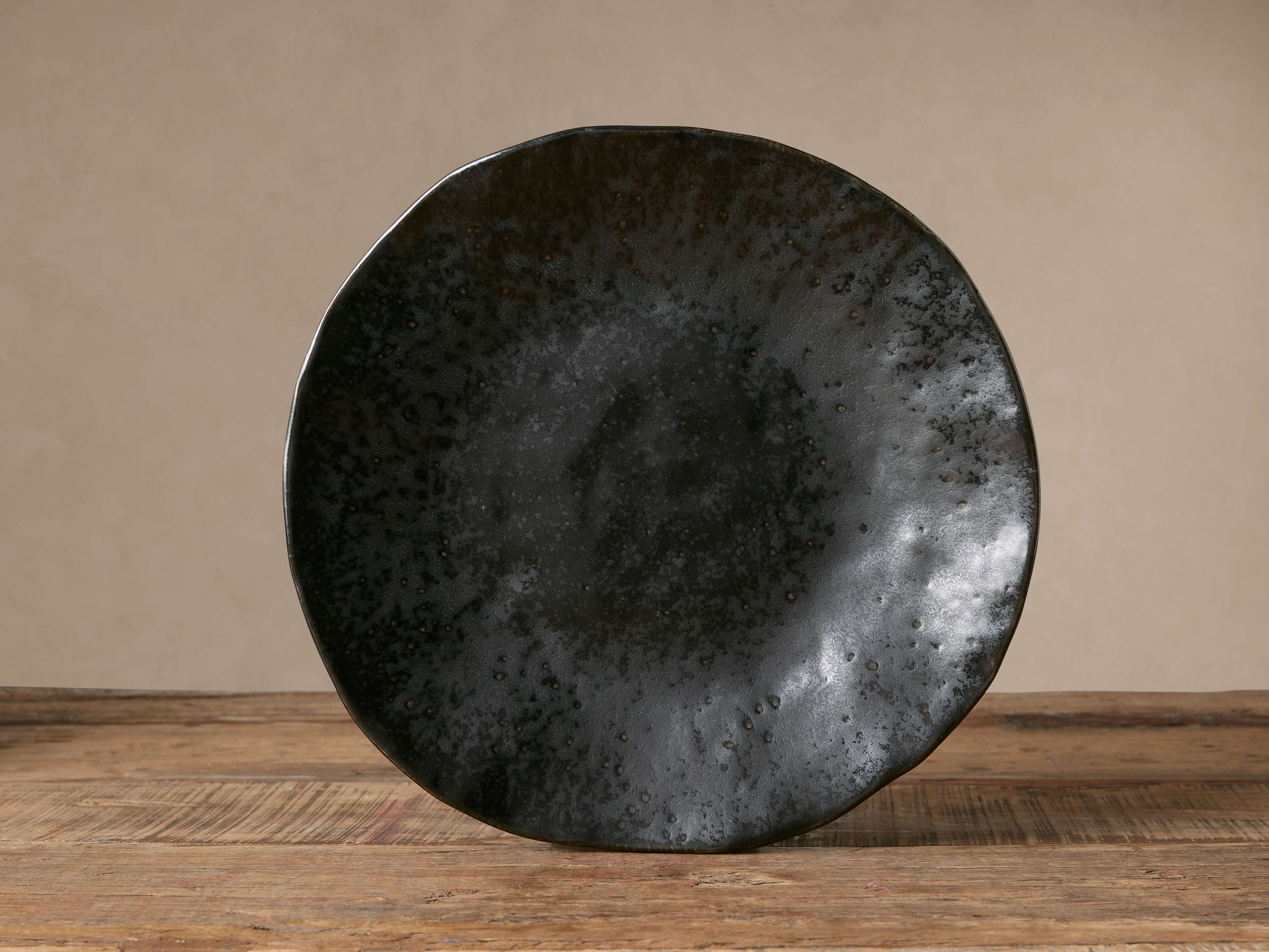 Gallatin Dinner Plates in Black (Set of 4)
