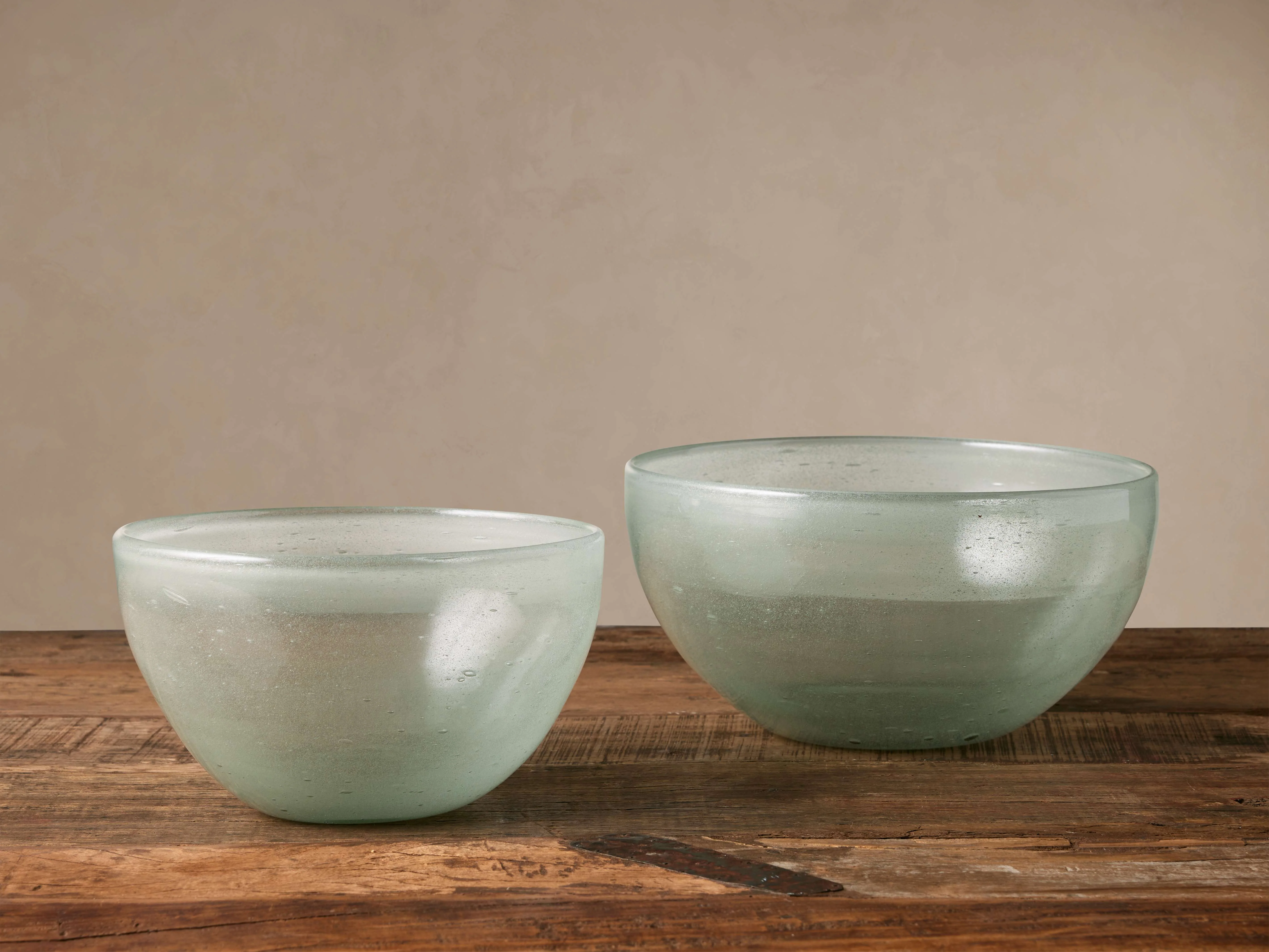 Clear Mixing Bowls (Set of 2)