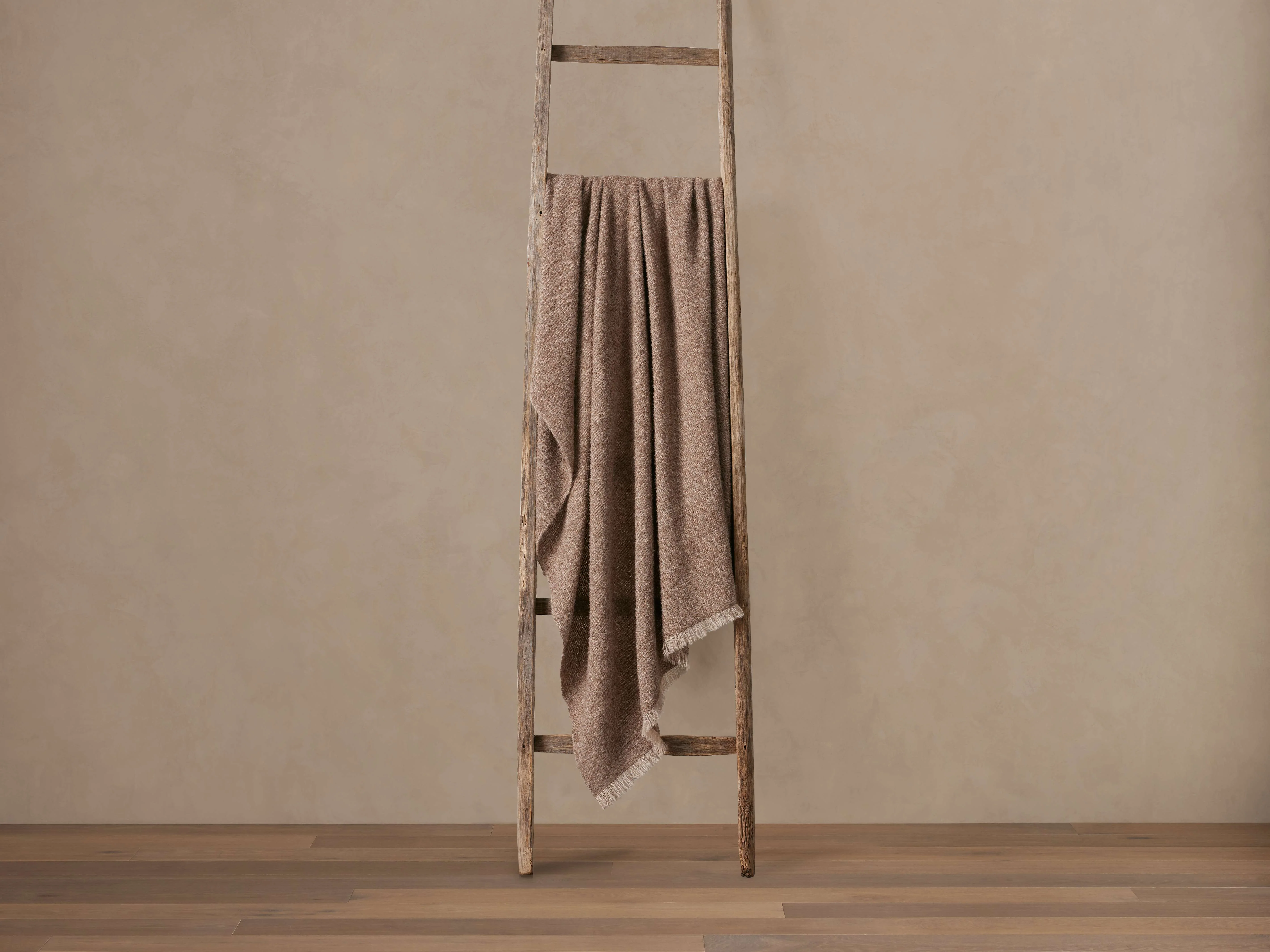 Alpaca Boucle Throw