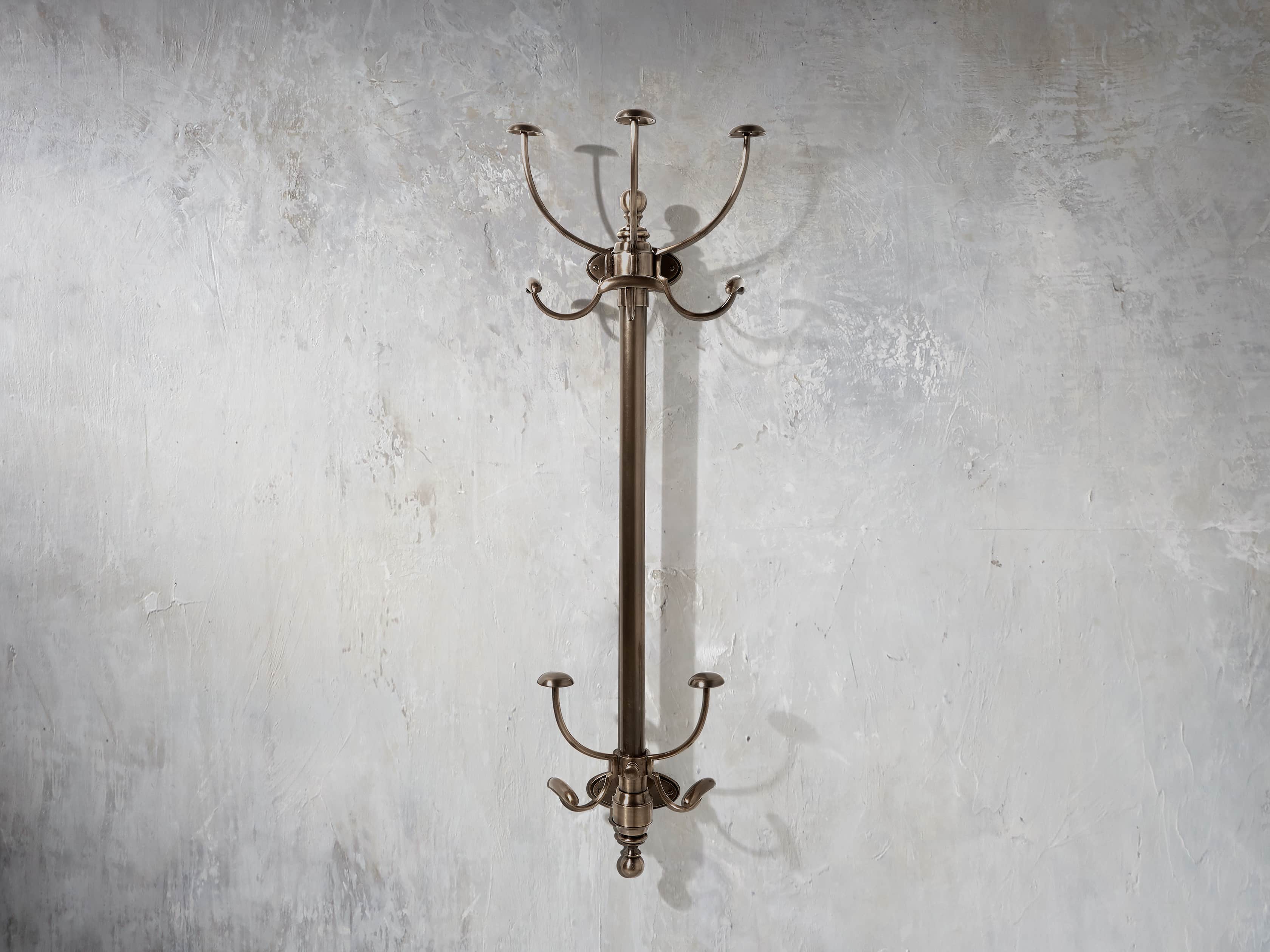 Grand Chester 2 Tier Hook in Antique Brass