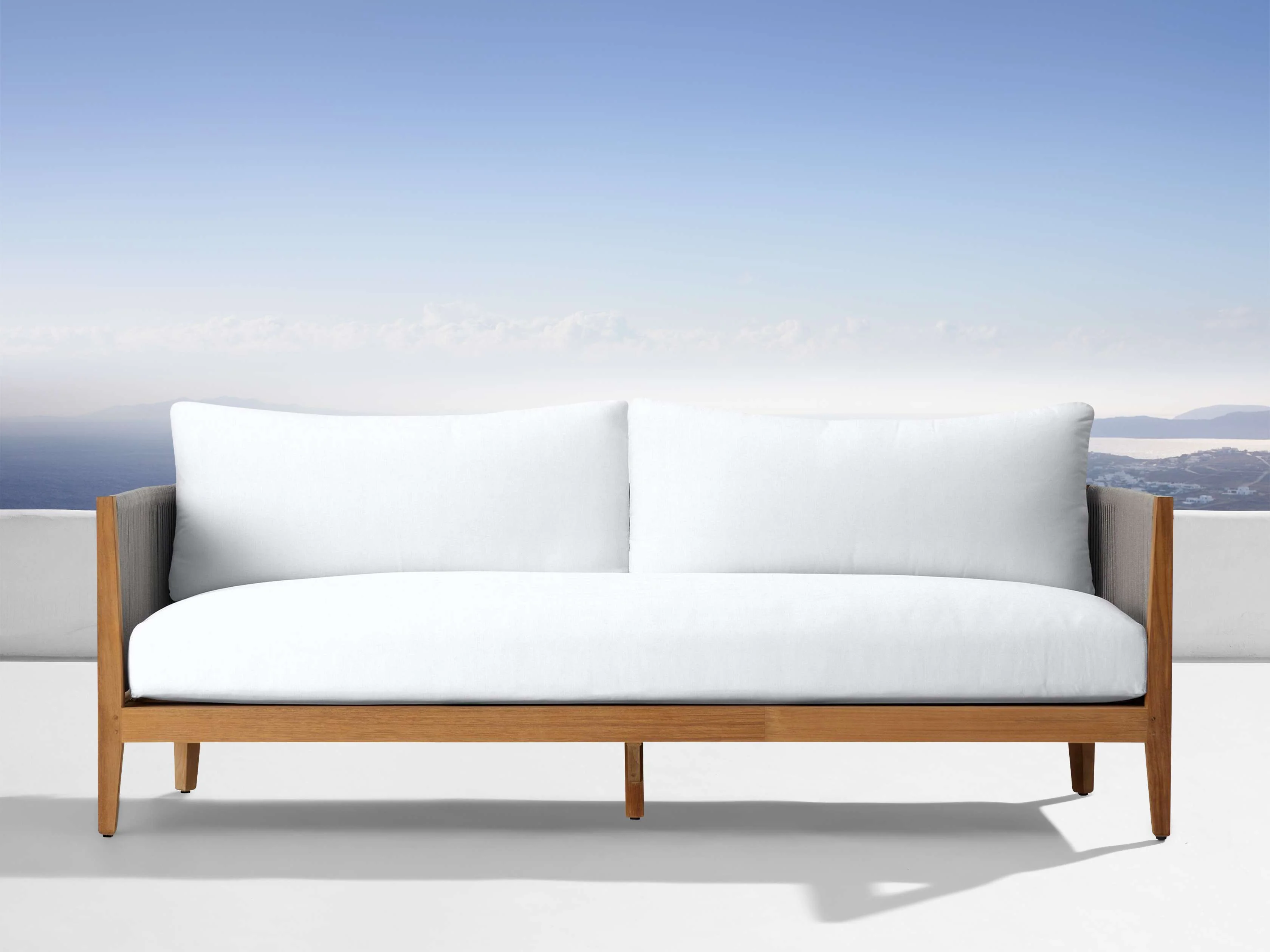 Newport Outdoor Sofa in Maritime Snow