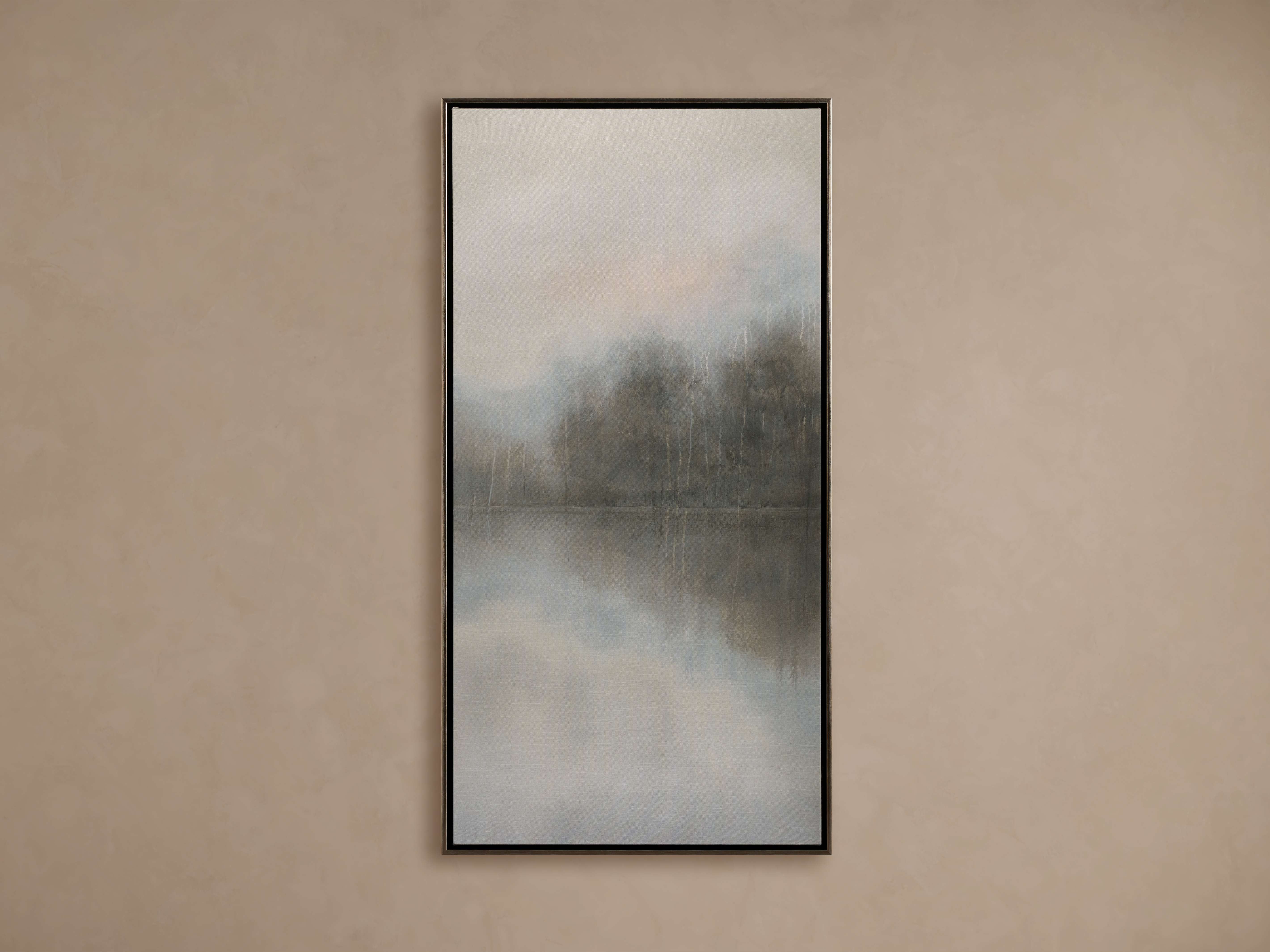 Early Haze III Framed Print