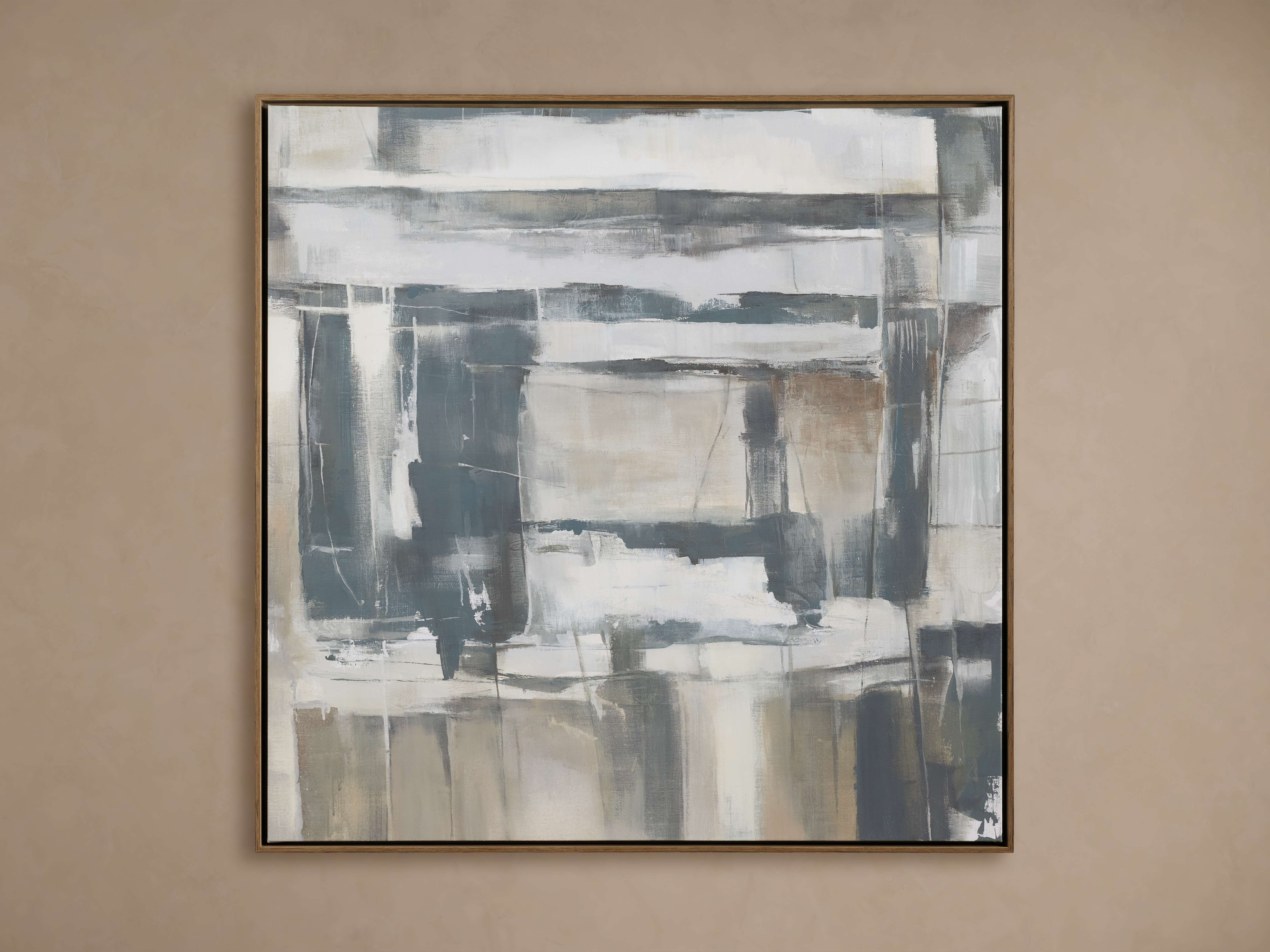 Calm Layers II Framed Print