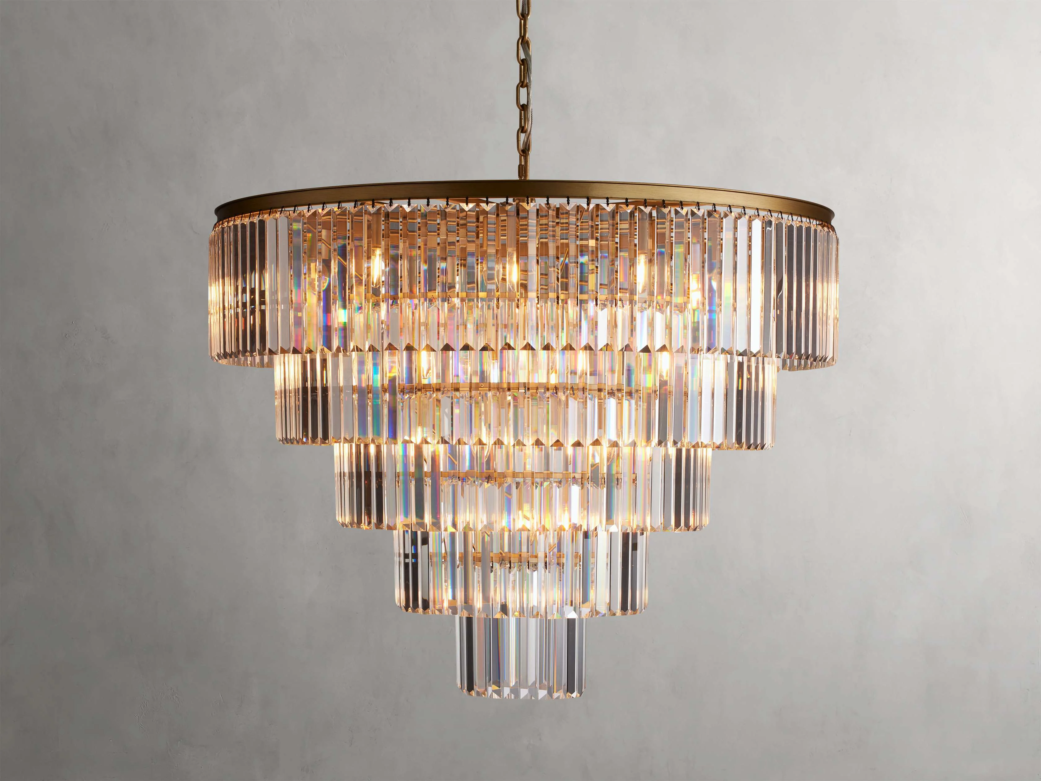 Leyland Tiered Round Chandelier