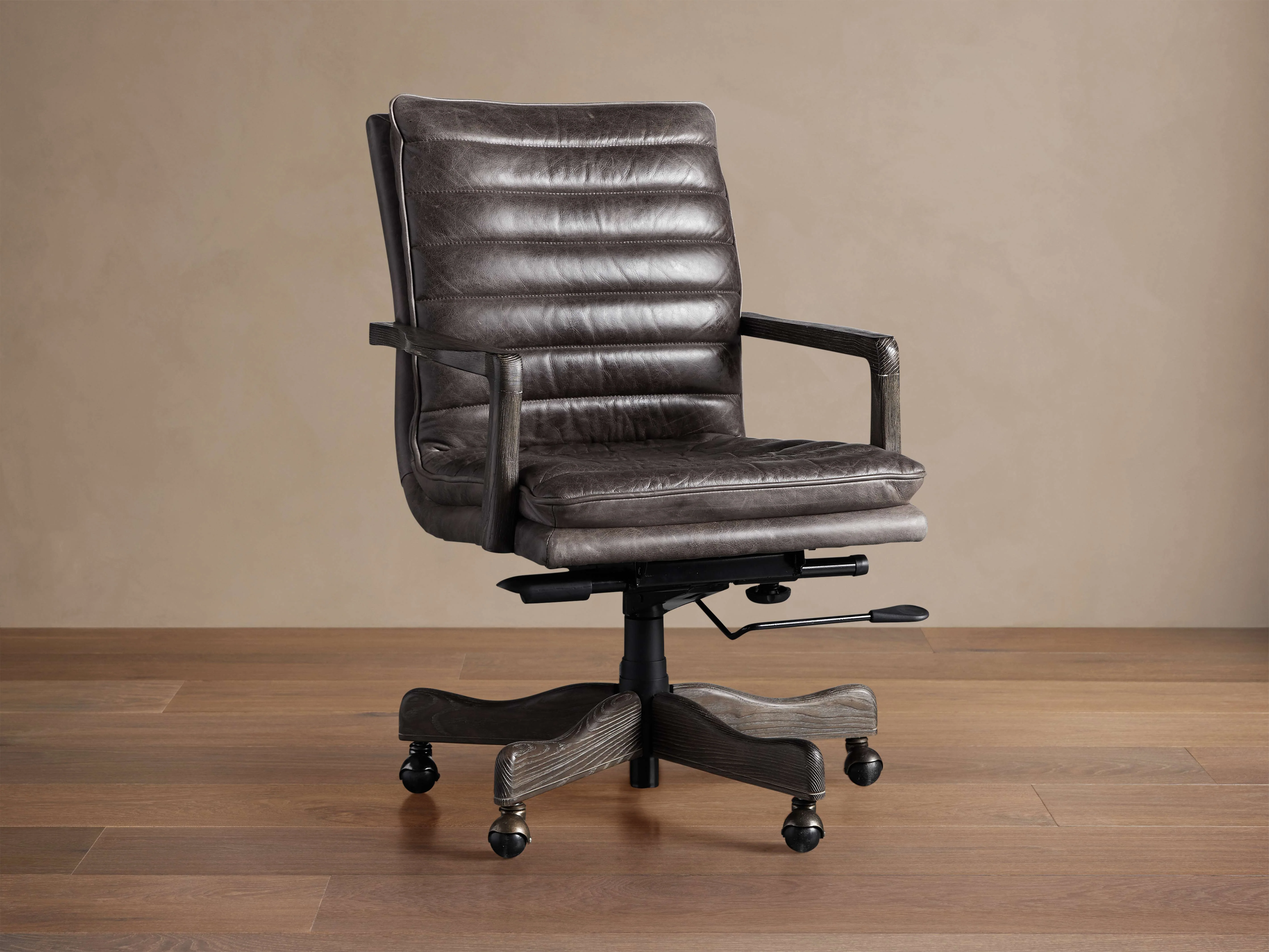 Cedrick Leather Desk Chair