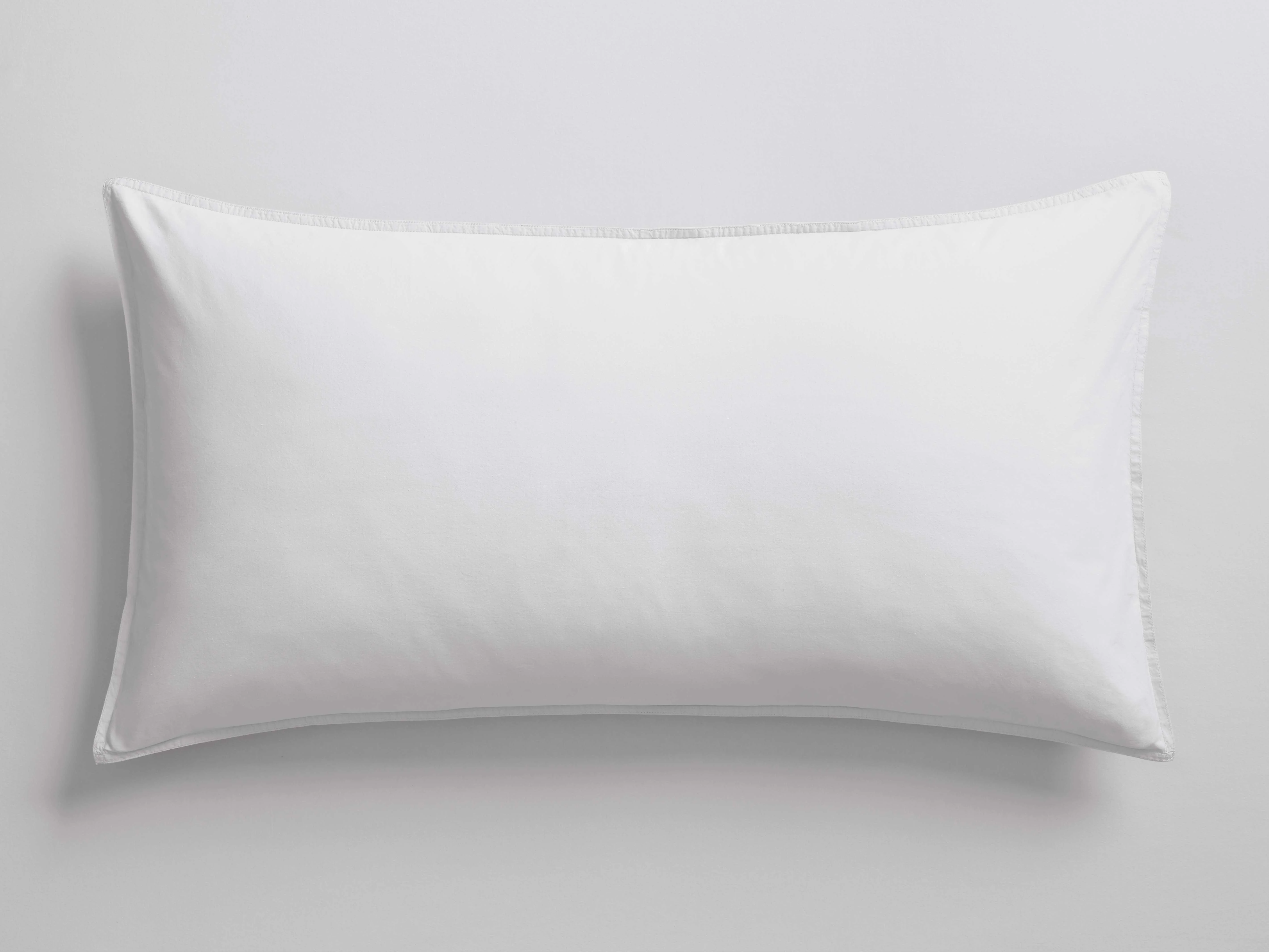 Italian Garment-Dyed Percale Sham