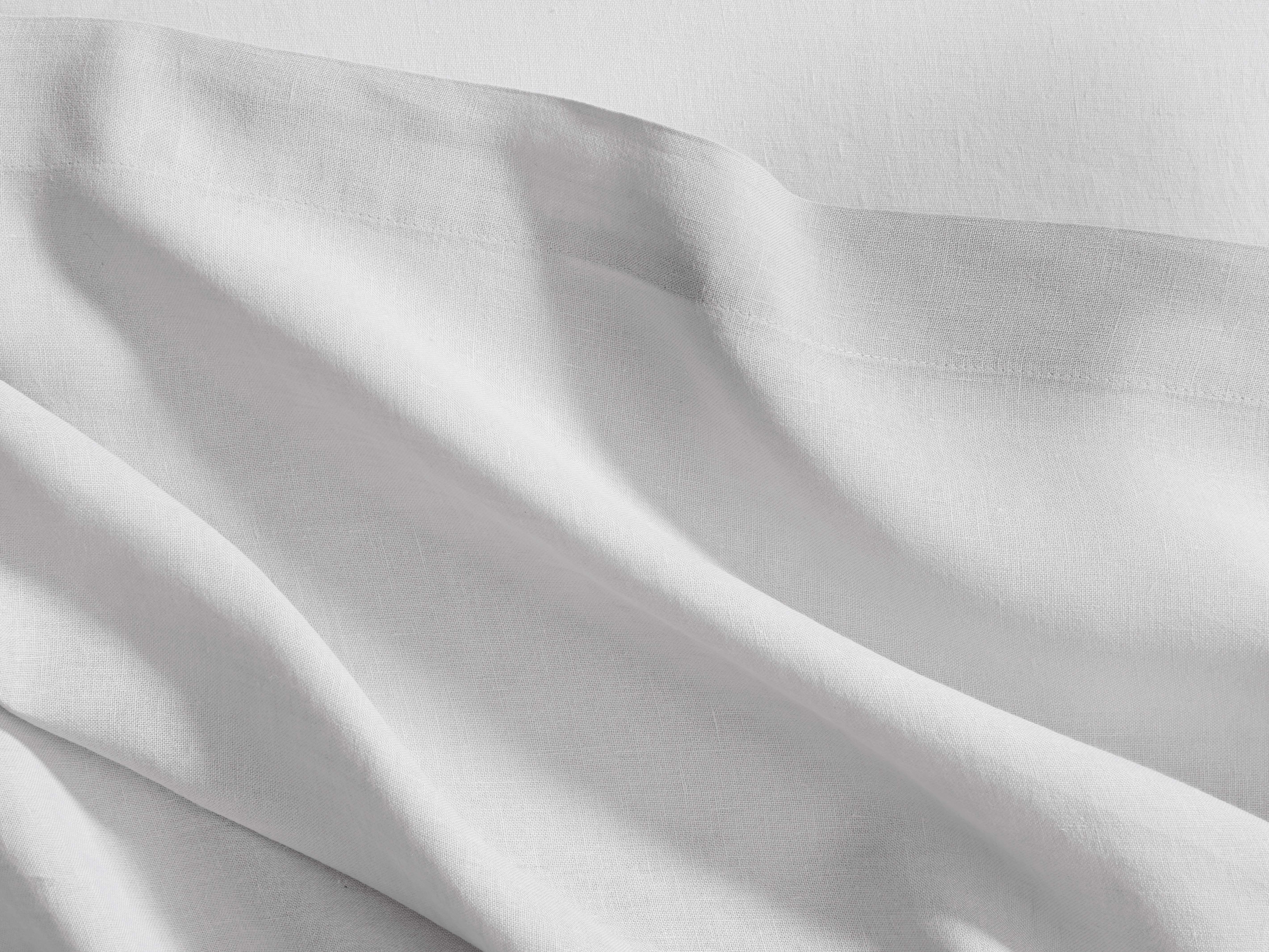 Italian Garment-Dyed Linen Flat Sheet