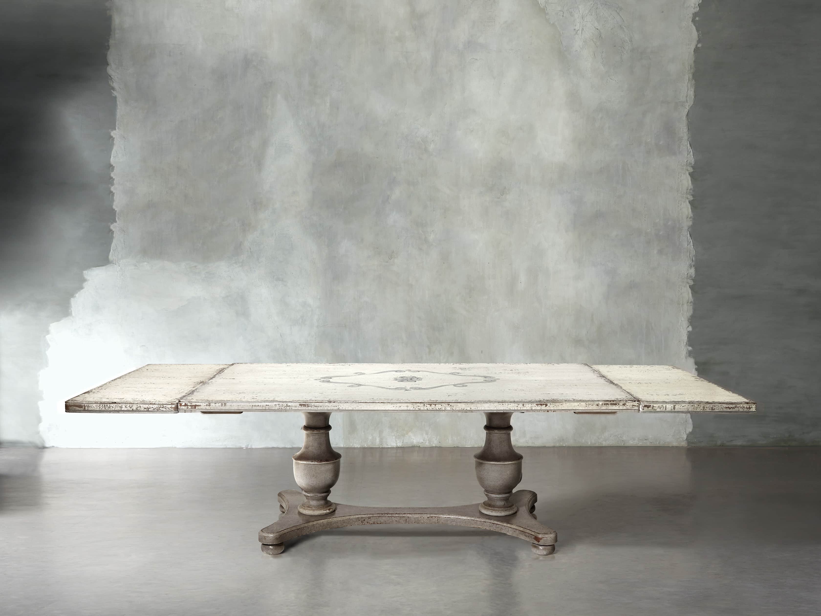Biancca Center Scroll BellâArte Dining Table