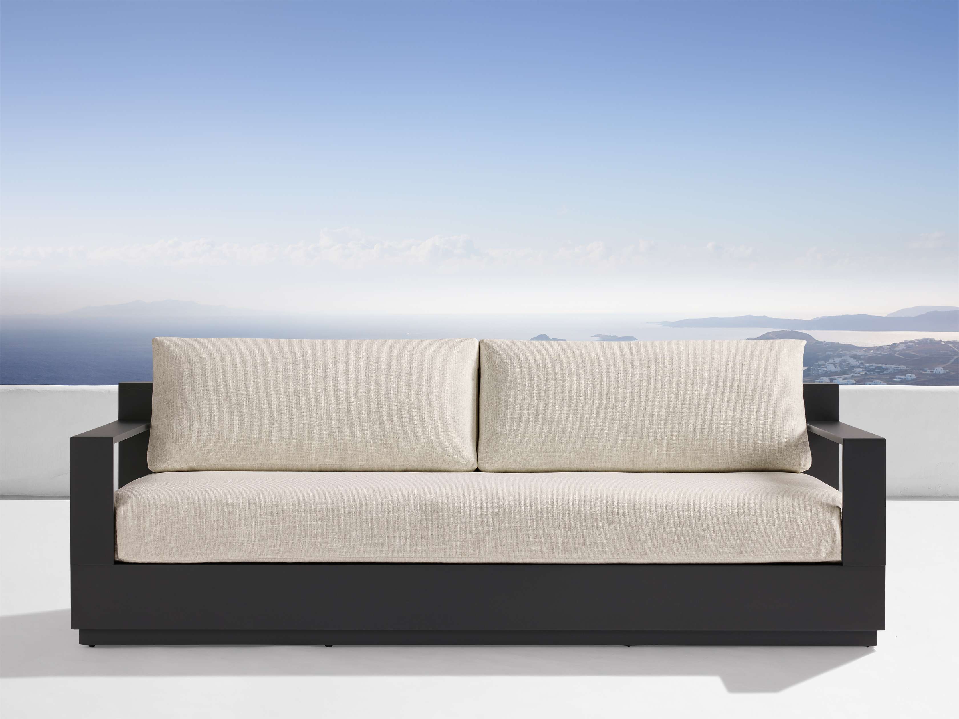 Bal Harbour Outdoor Aluminum Sofa