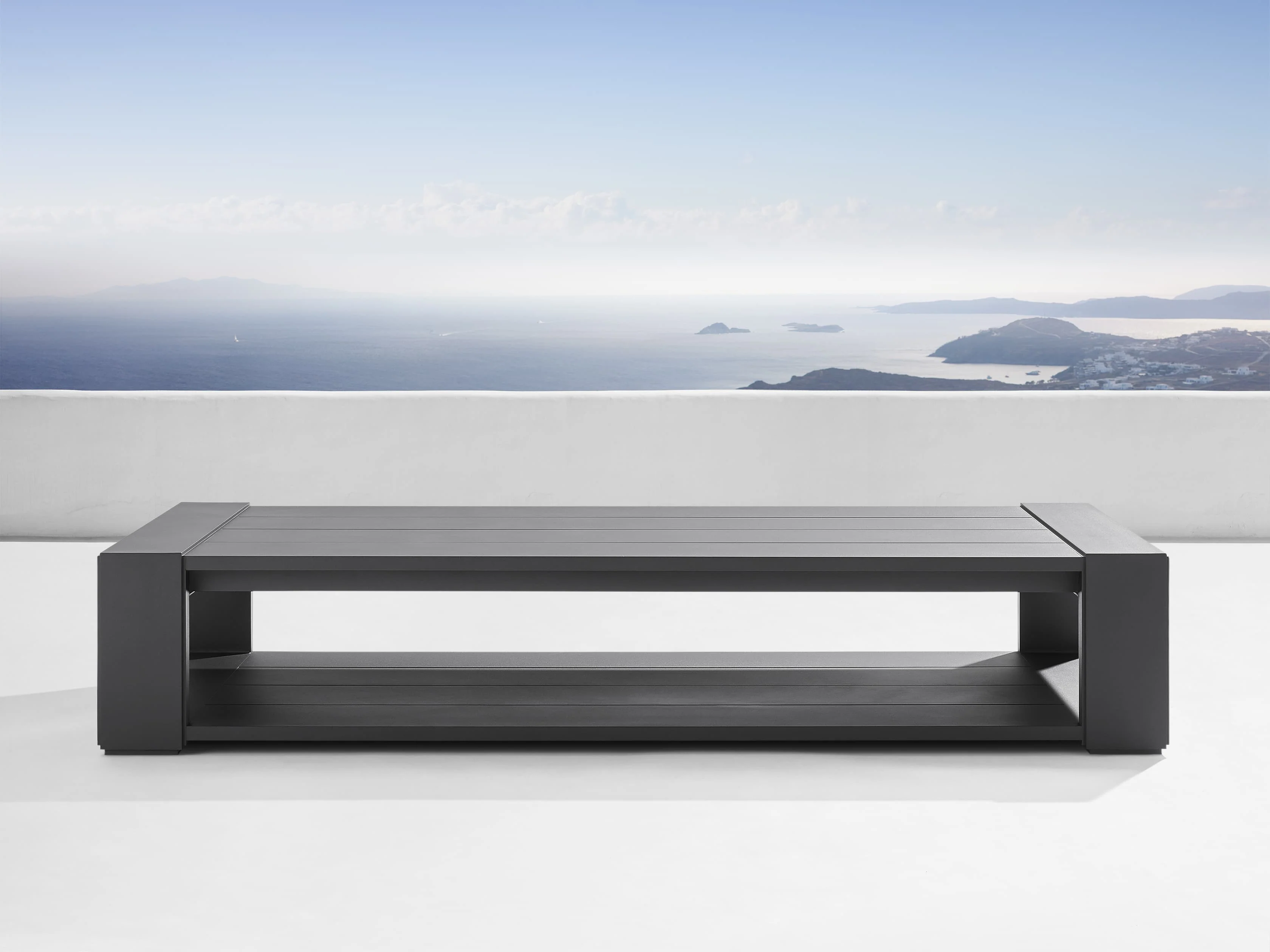 Canyon Outdoor Aluminum Coffee Table