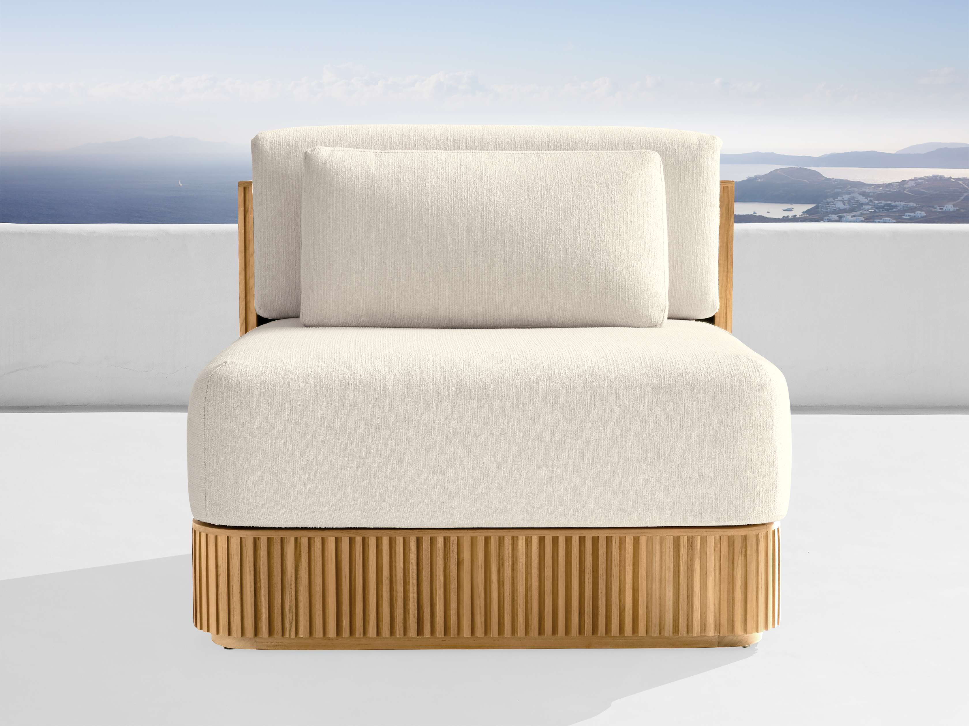 Beaumont Outdoor Teak Lounge Chair