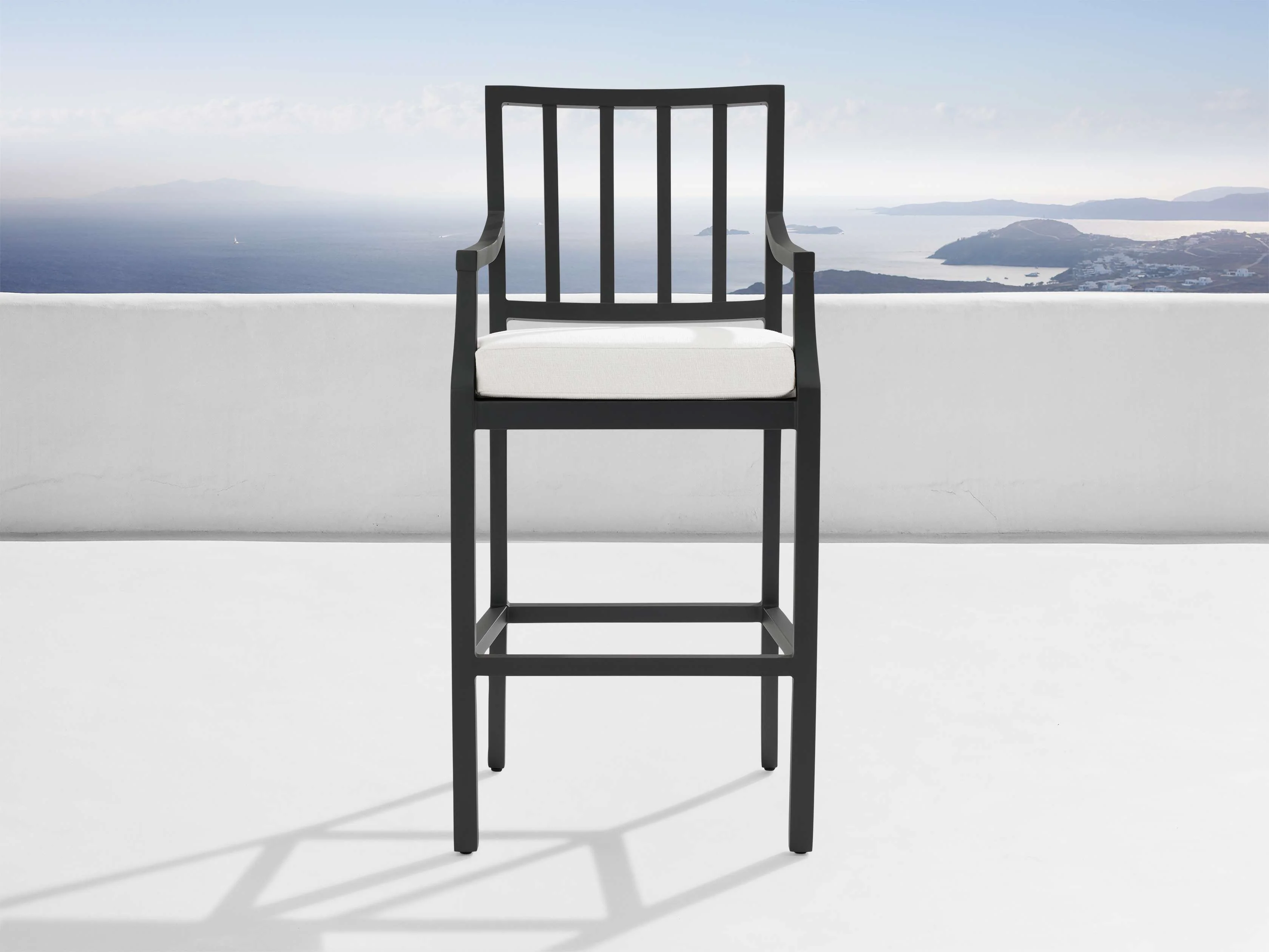 Montego Outdoor Aluminum Barstool