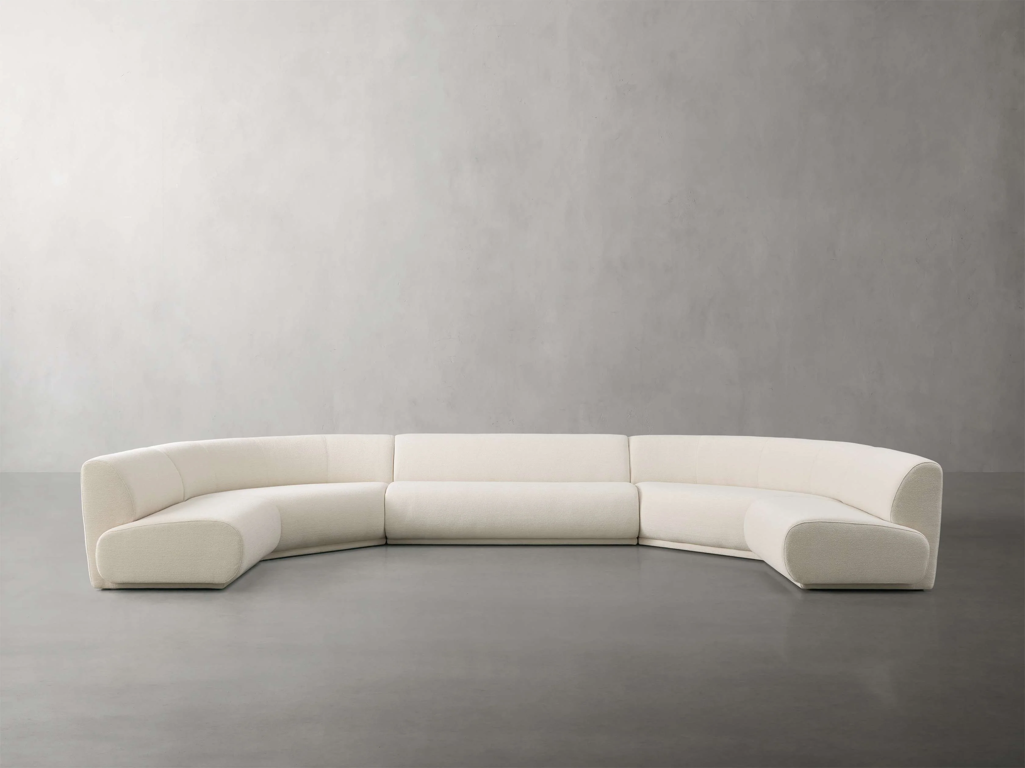 Gianni Five-Piece Curved Sectional